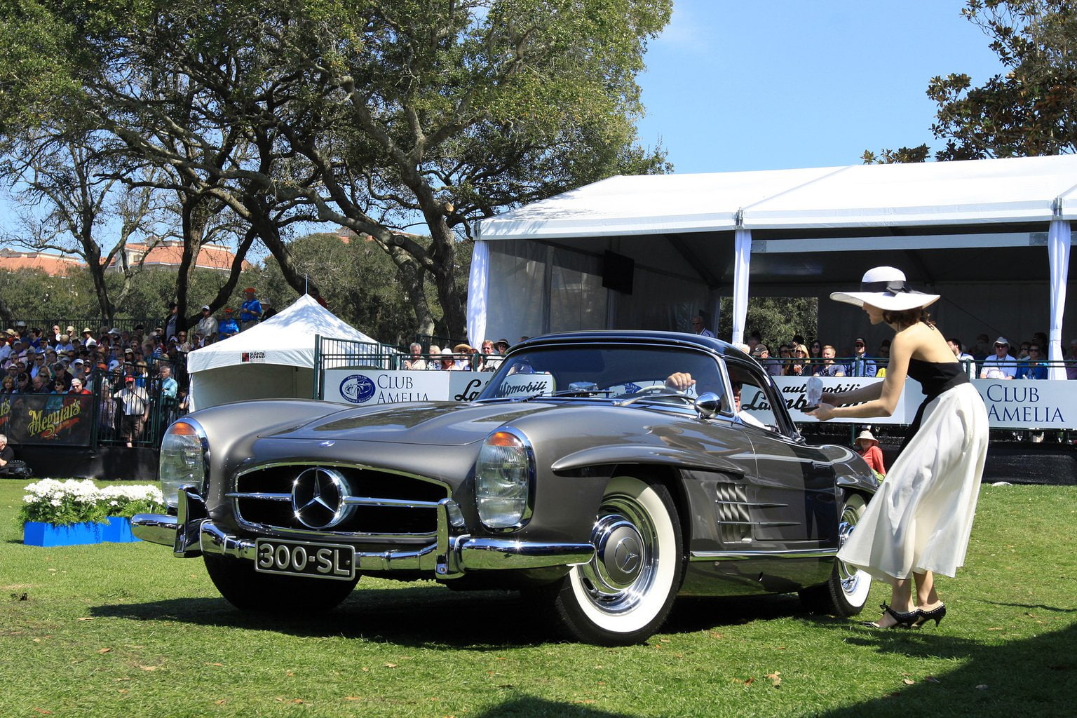 1963, 720P, 1536x1024, sportcar, vehicle, mercedes benz, roadster, germany, supercar, classic, car, sport, supersport, retro, 300sl, HD Wallpaper