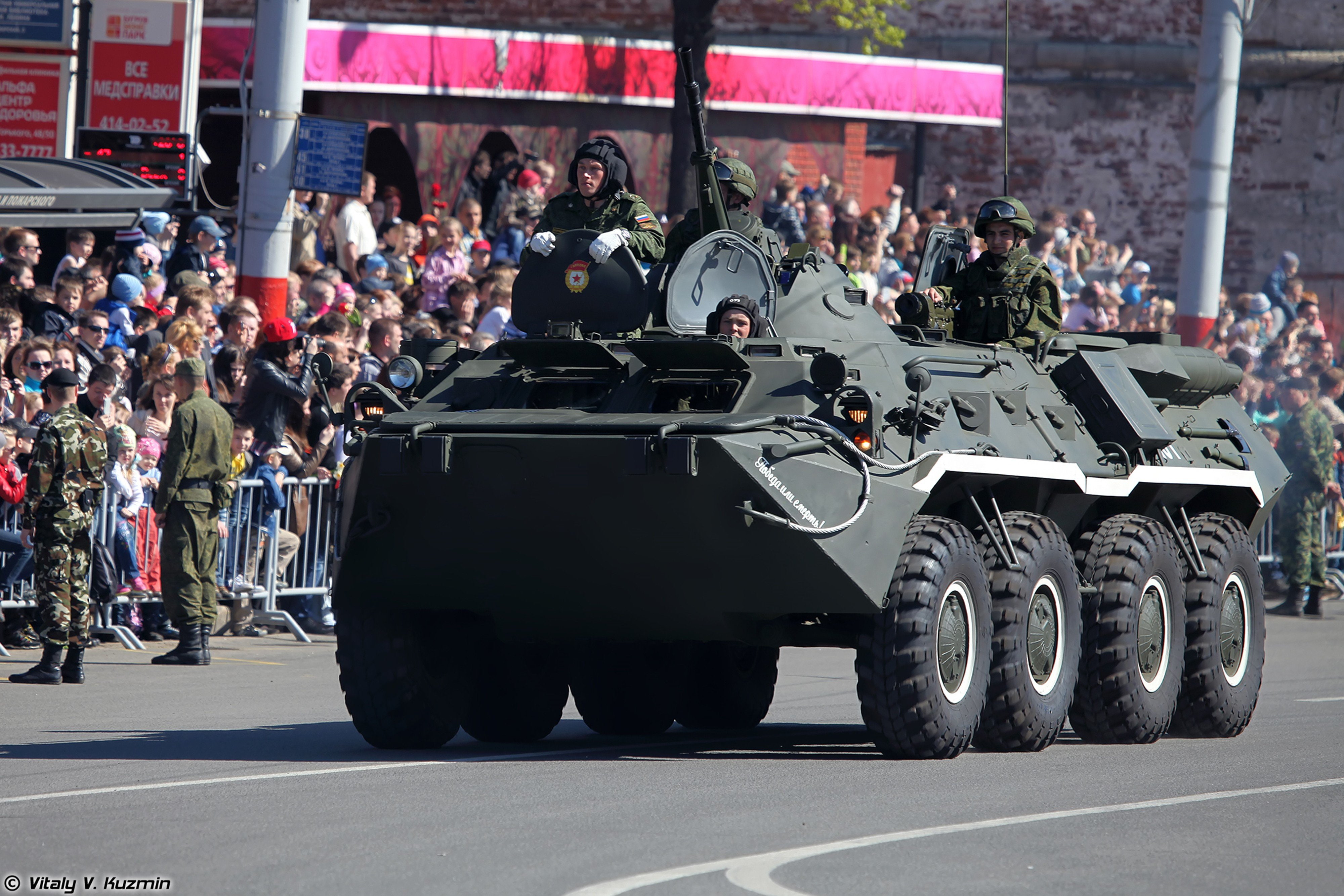 army, red star, day, parade in nizhny novgorod, military, russia, russian, 4000x2667, victory, 4K, armored, btr 80, apc, 2014, HD Wallpaper