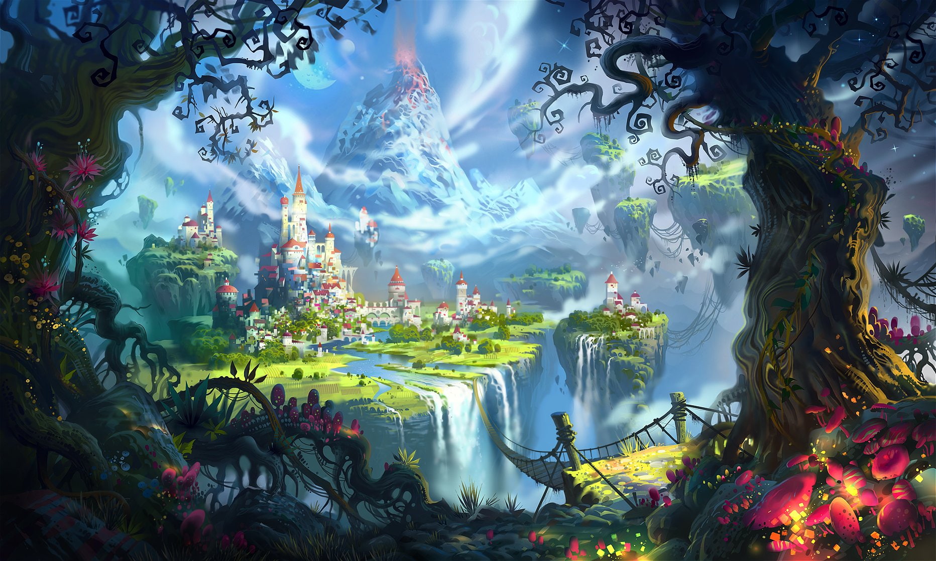 artistic, Kingdoms, art, adventure, 720P, Kingdom, fantasy, artwork, HD Wallpaper