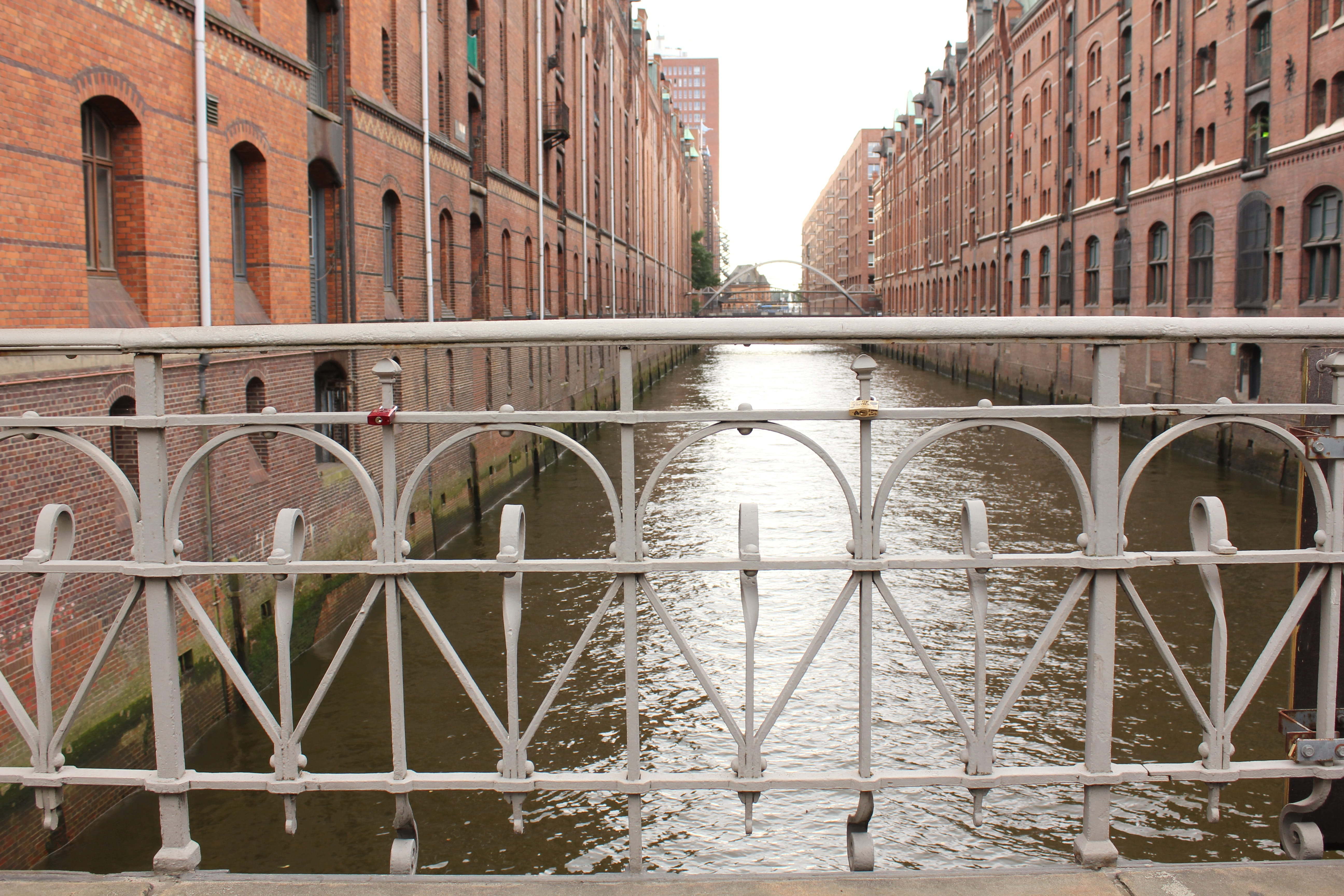 building, no people, hamburg, building exterior, city, outdated industry, barrier, railing, canal, transportation, protection, day, arch, window, nature, HD Wallpaper