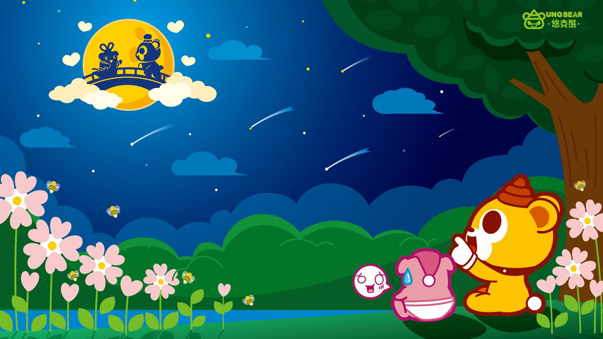 grams, bear, 1080P, tanabata, tanabata you grams bear, HD Wallpaper