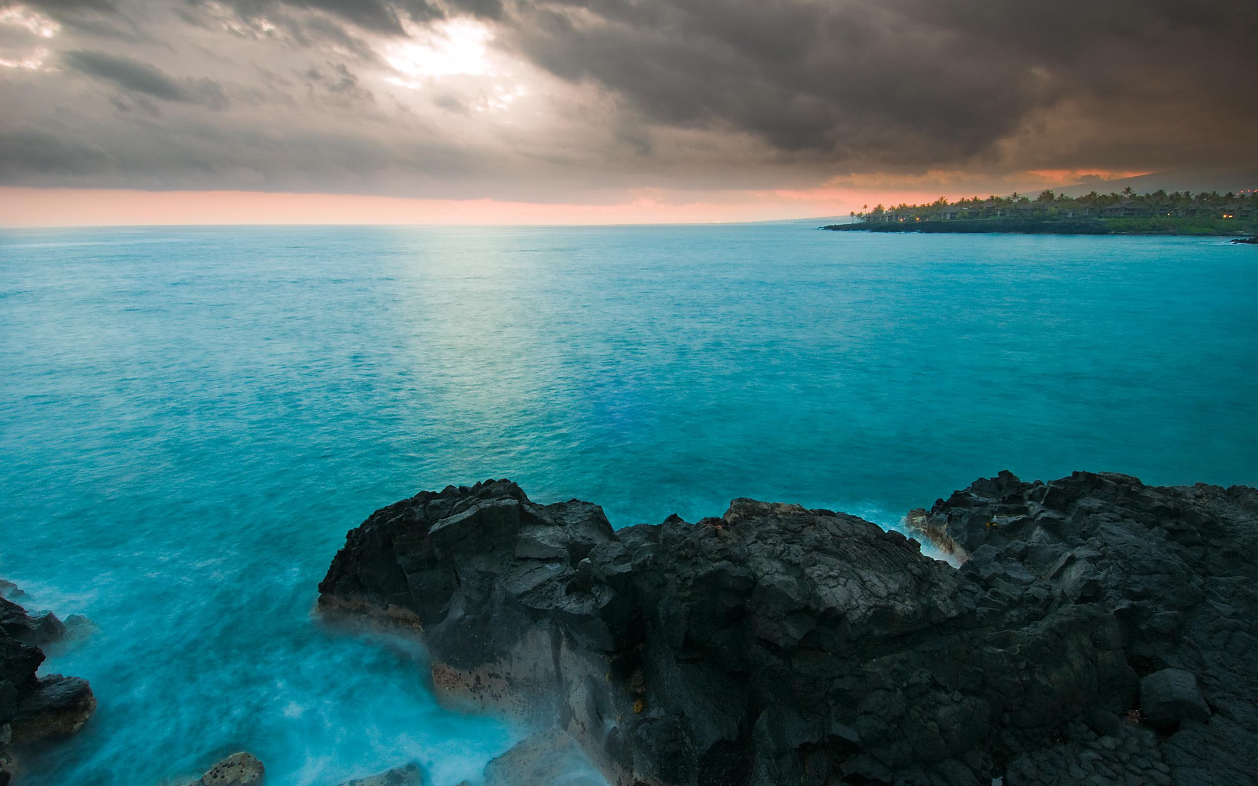 nature and landscape, island, hawaii, 2K, HD Wallpaper