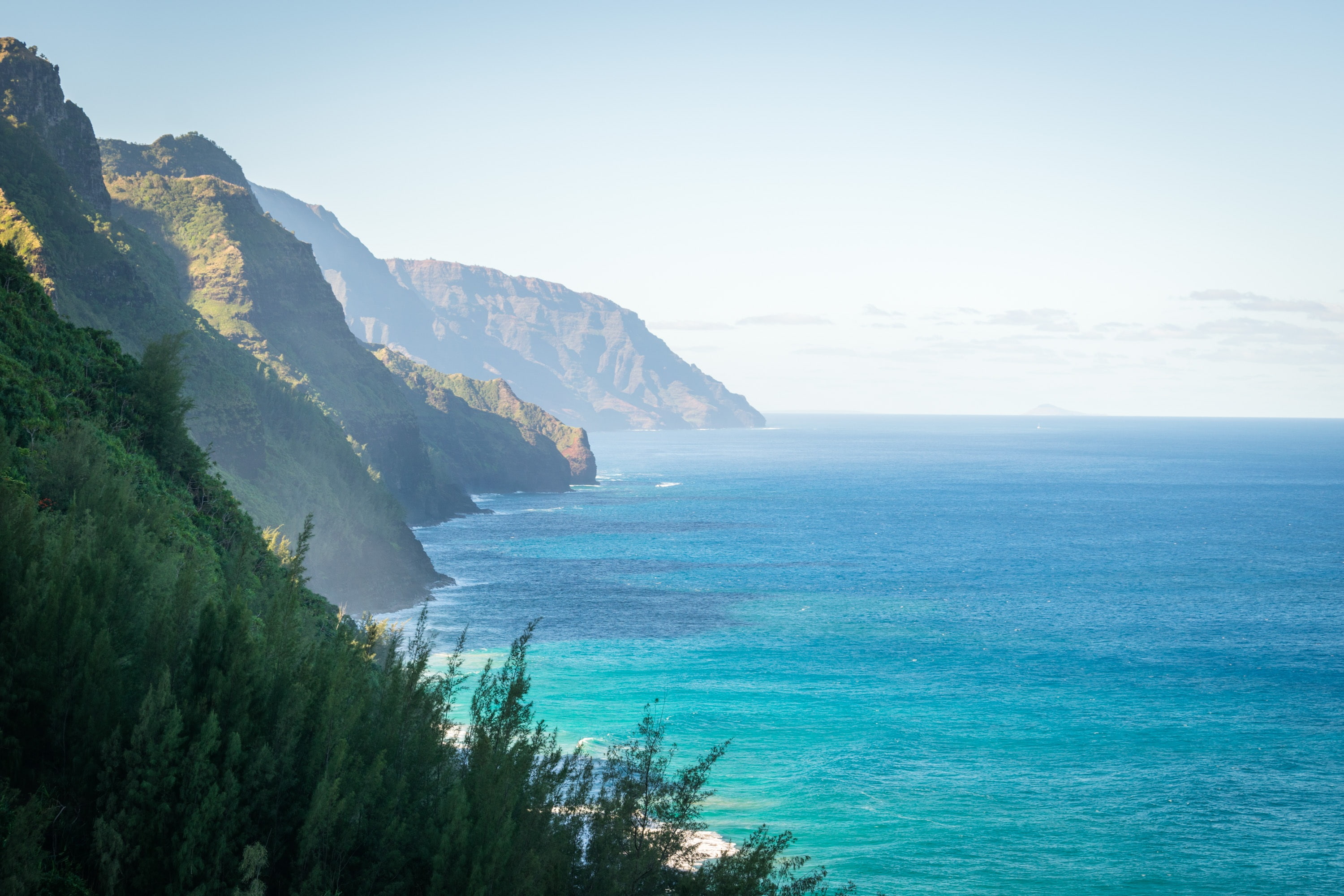 Mountains, Hawaii Islands, Rocks, 2K, HD Wallpaper