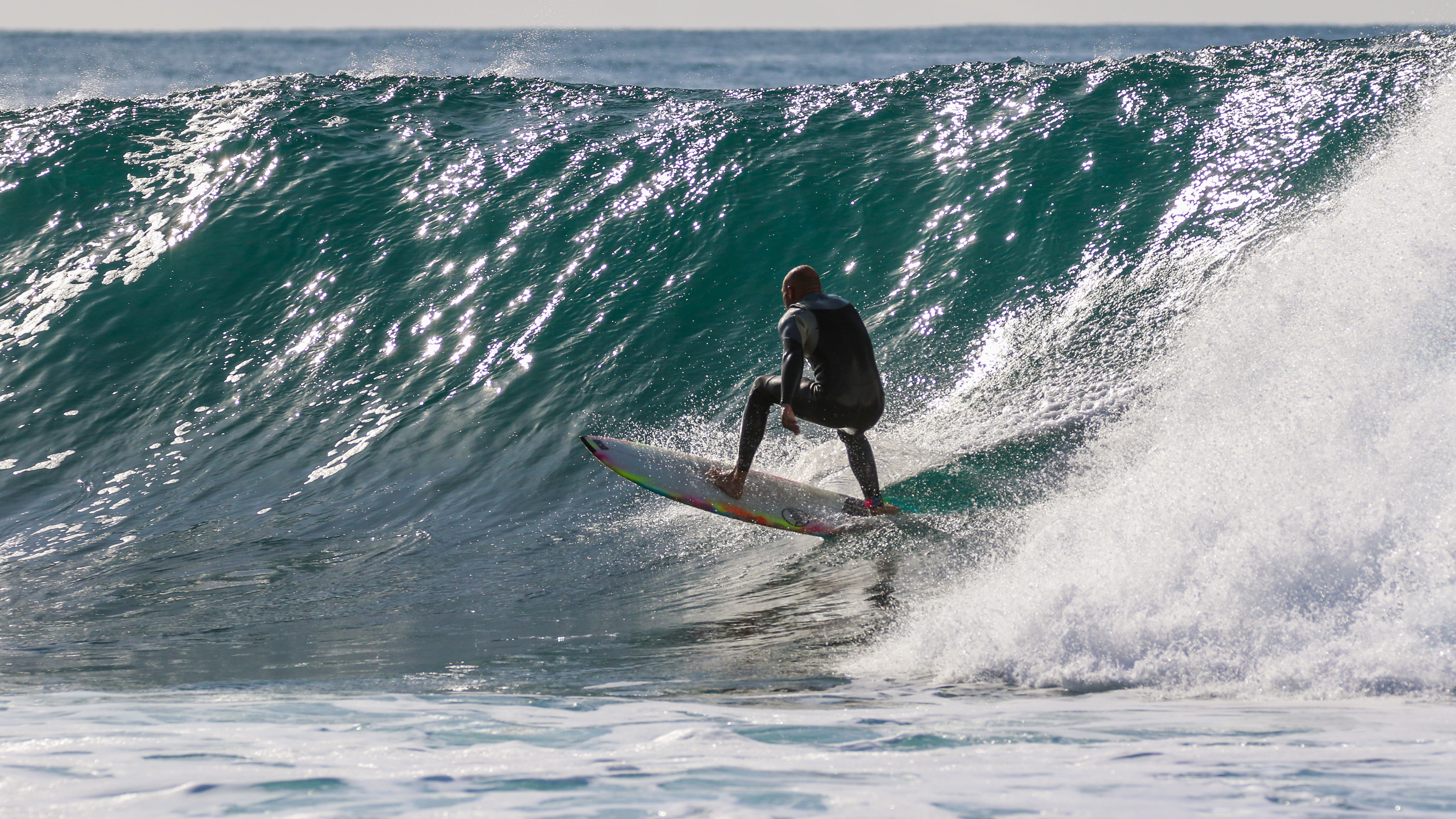 fun, Ocean, horizon over water, nature, waterfront, surfboard, outdoors, hawaii, water, active, Surfer, outdoor, motion, lifestyles, Beach, Wave, leisure activity, HD Wallpaper