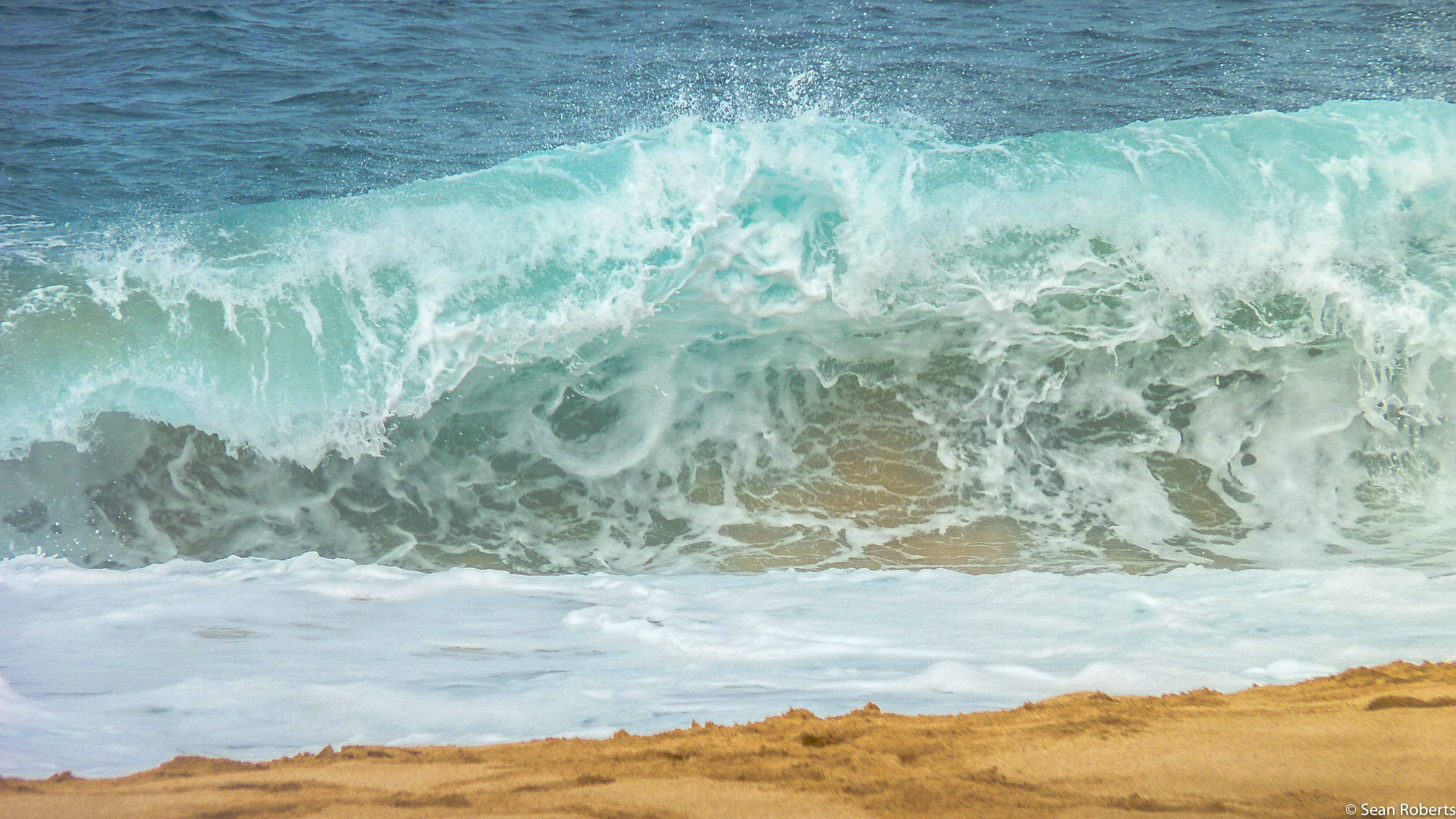 beach, keikis, beauty in nature, motion, power in nature, sea, 4K, haleiwa, scenics - nature, splash, breaking, united states, day, sport, oahu, spray, HD Wallpaper