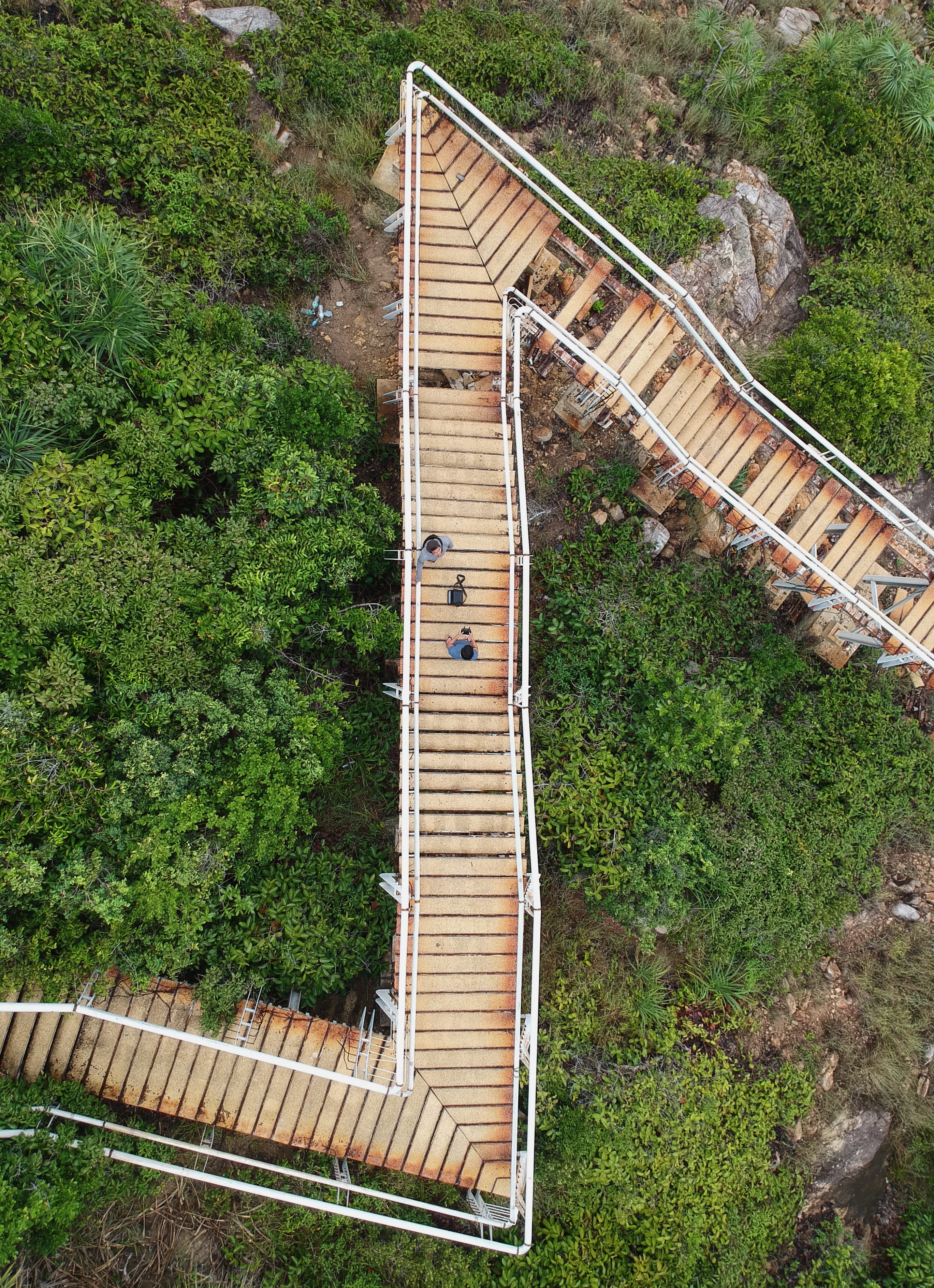 malaysia, structure, built structure, growth, land, nature, building exterior, vertical, no people, track, railing, connection, rail transportation, drone, Phone HD Wallpaper