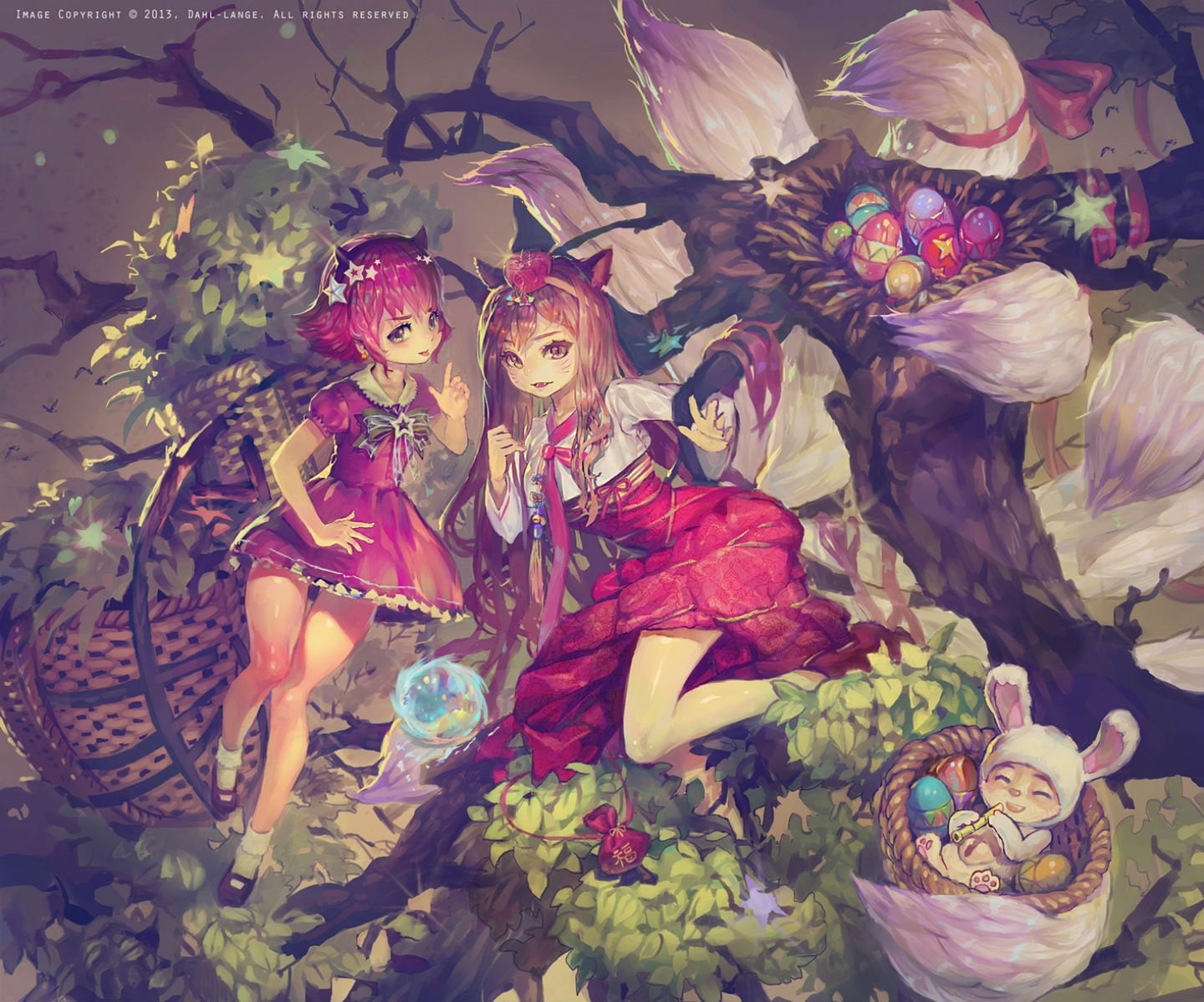 girls, animal, brown, 720P, annie, eyes, hastur, ears, HD Wallpaper