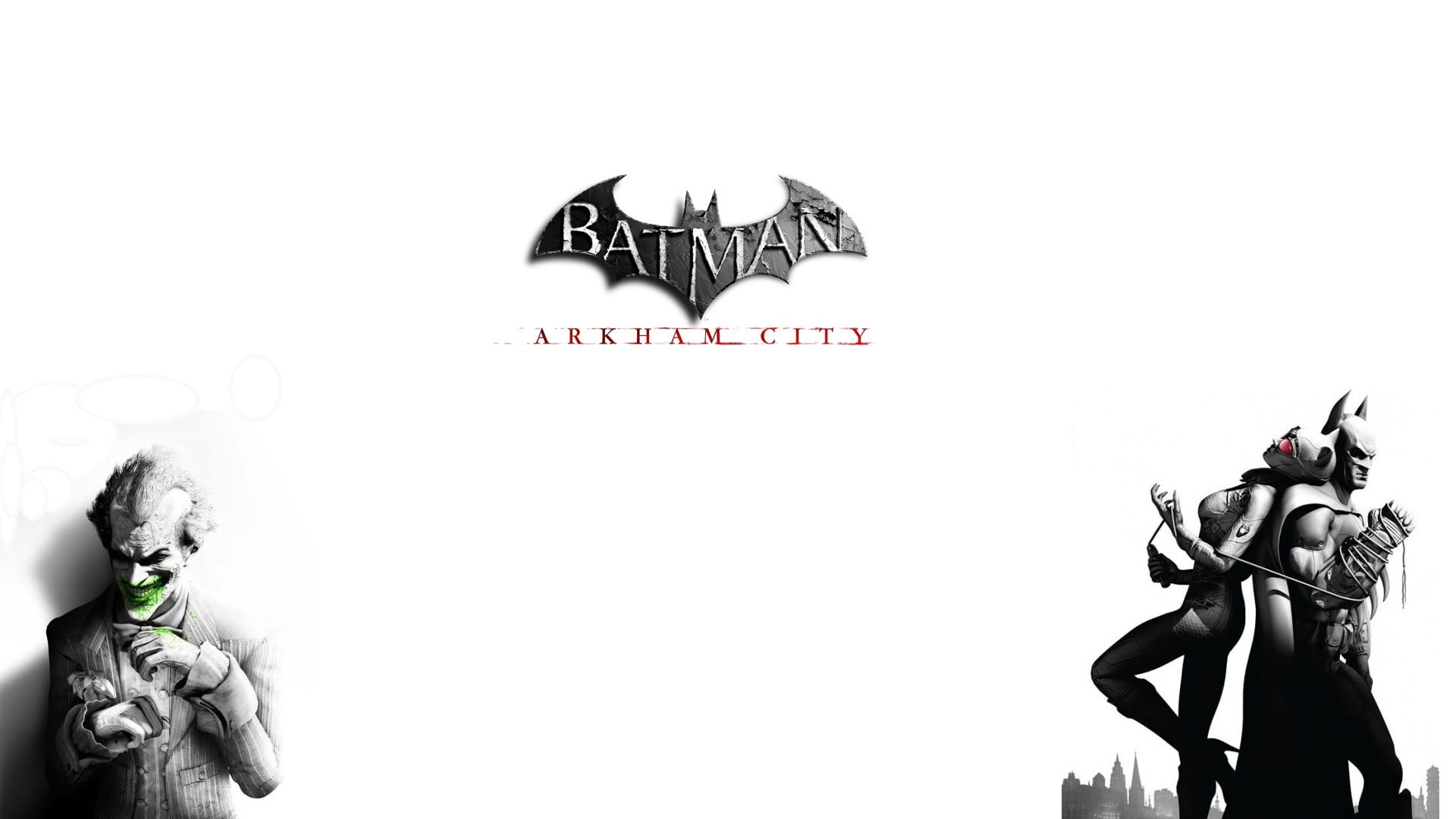 white background, text, indoors, nature, Batman: Arkham City, female likeness, representation, studio shot, sculpture, no people, male likeness, creativity, HD Wallpaper