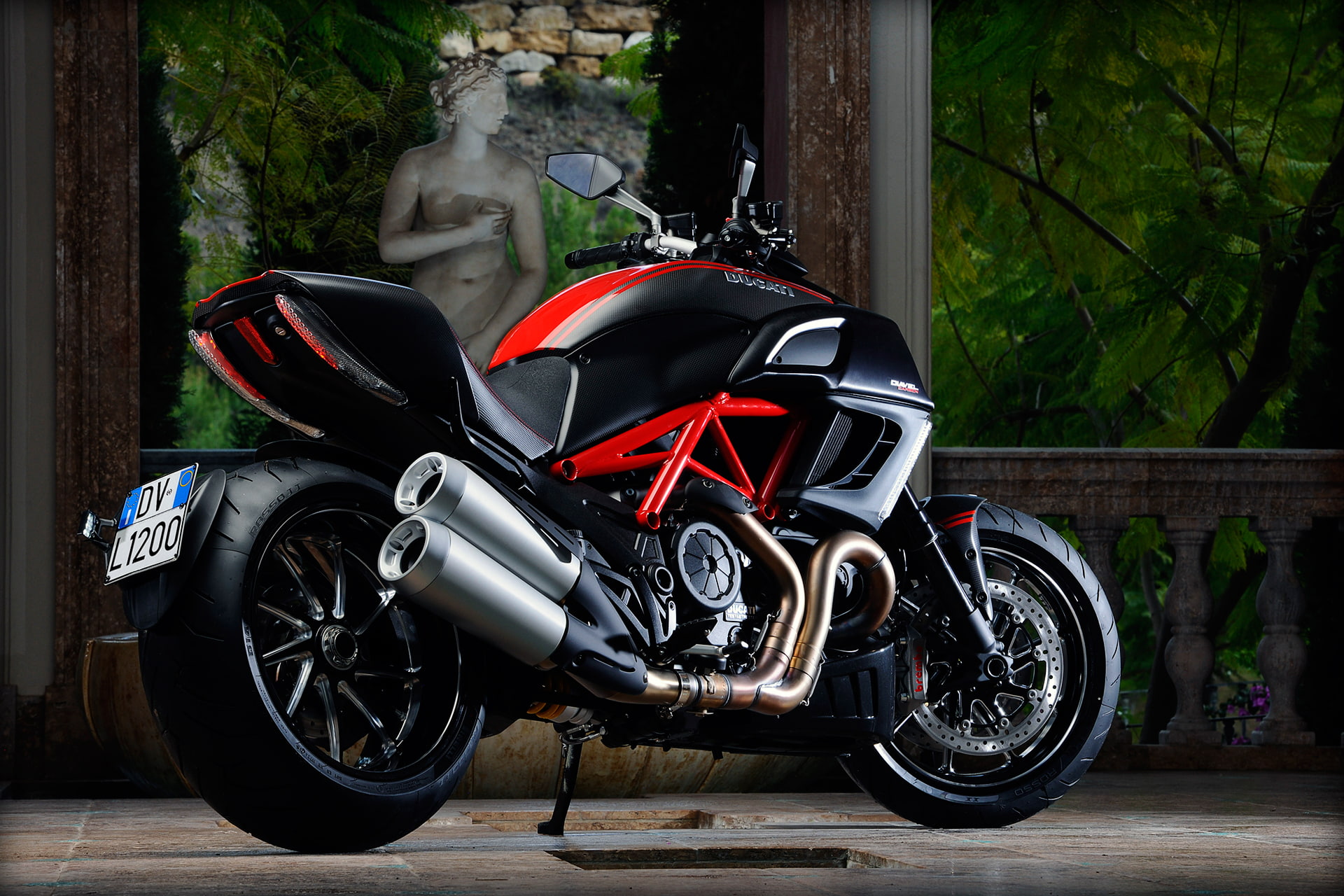 motorsport, ducati, ducati Wallpaer, 1080P, ducati Diavel, HD Wallpaper