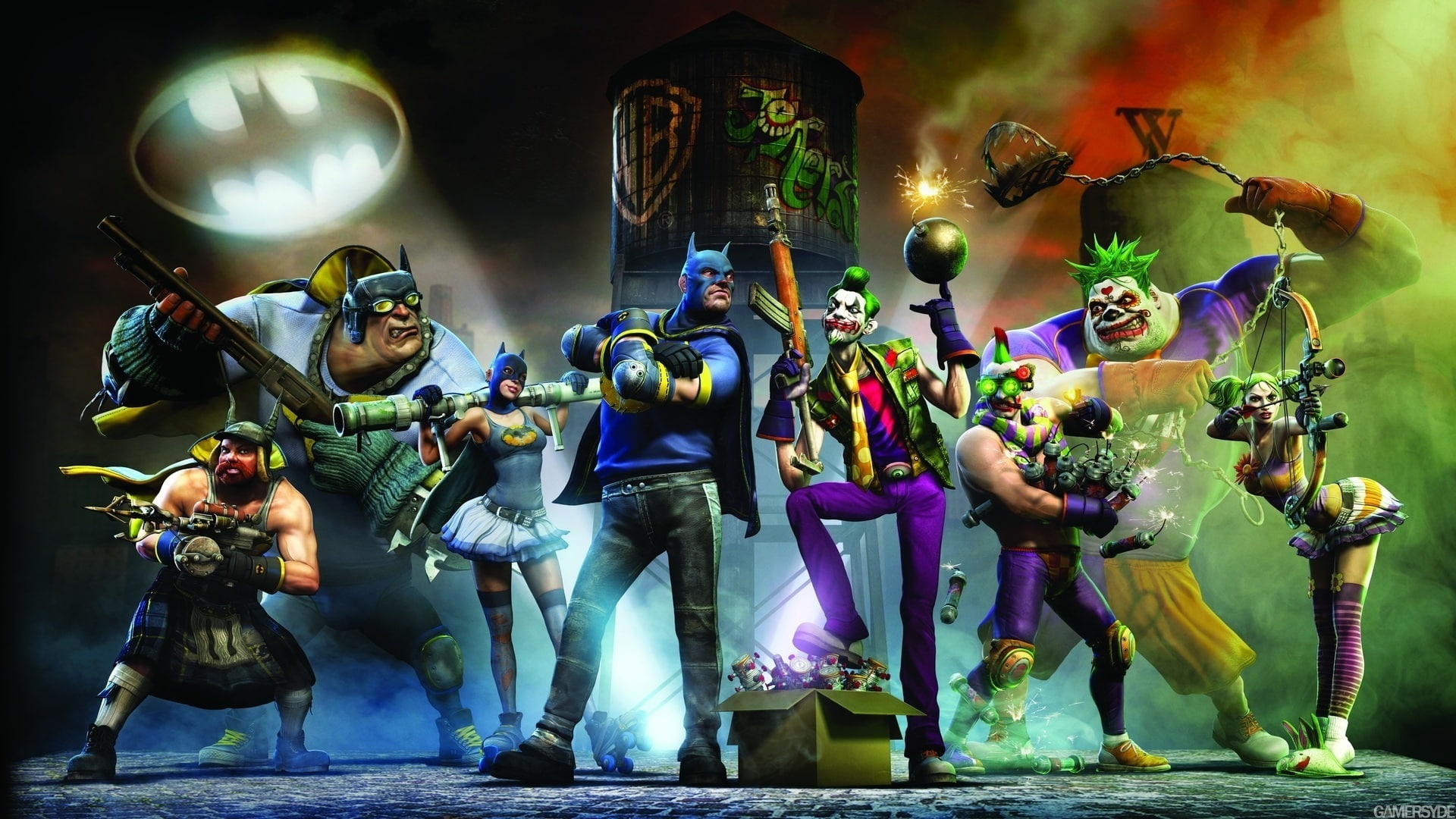 Video Game, 1080P, Gotham City Impostors, HD Wallpaper