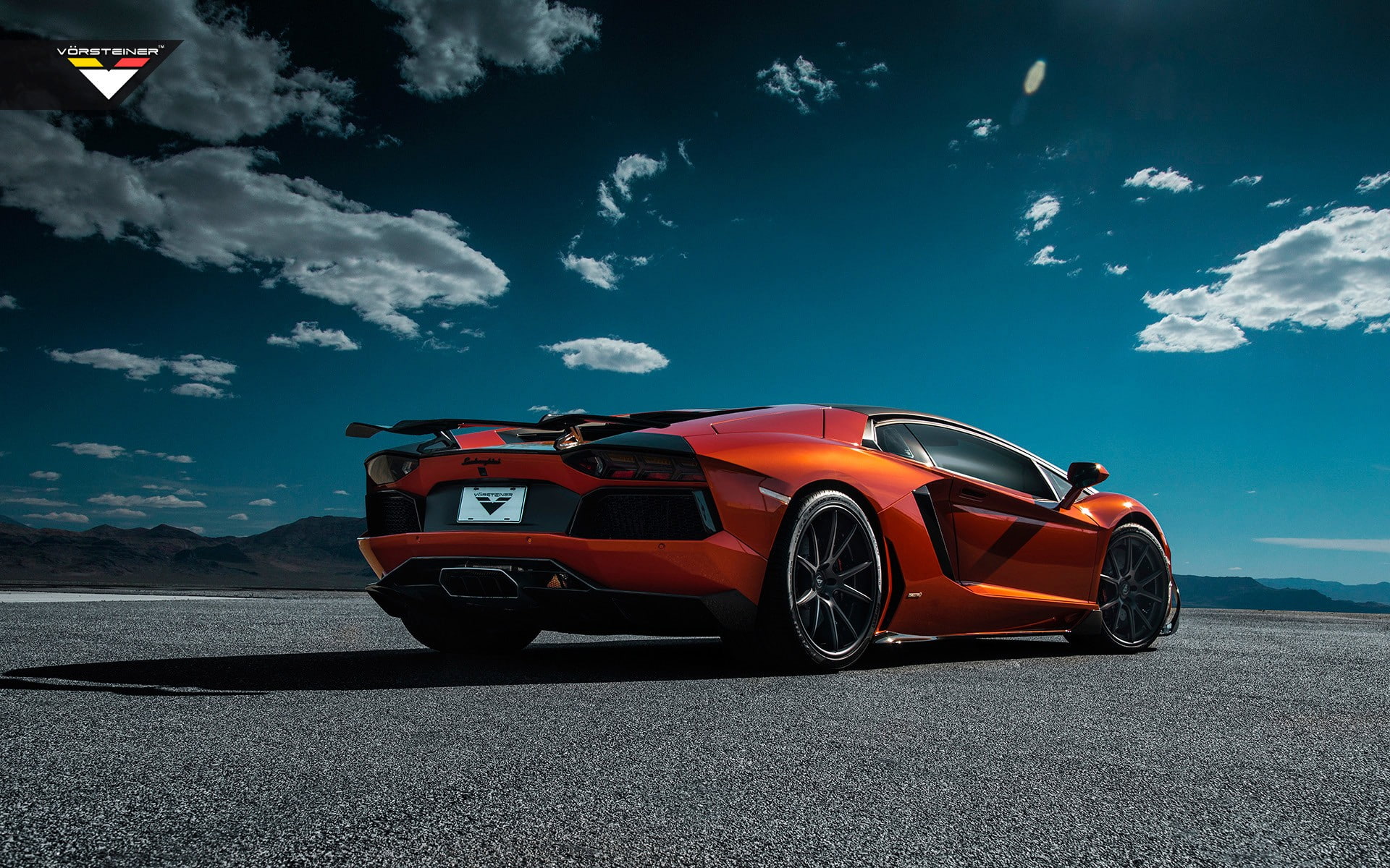 1080P, Vorsteiner, Lamborghini Aventador, Lamborghini, Lamborghini Aventador Zaragoza, HD Wallpaper