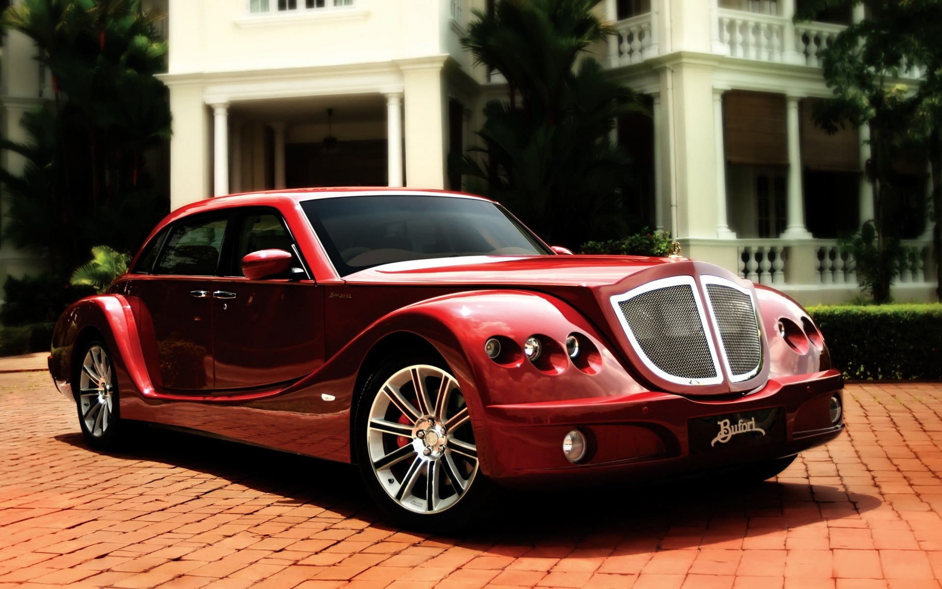 car, 1080P, Retro style, HD Wallpaper