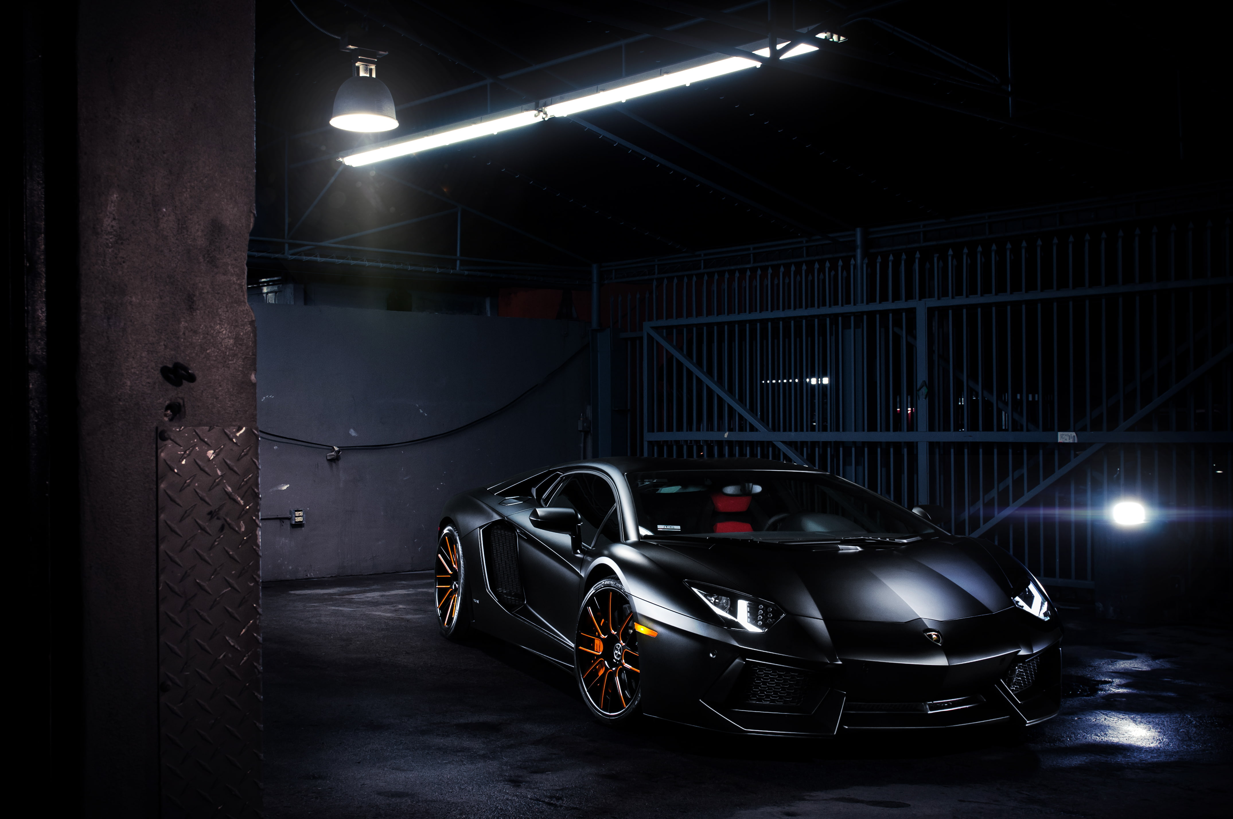 built structure, architecture, light - natural phenomenon, sports, parking garage, motor vehicle, garage, LB834, LP700-4, stationary, illuminated, car, HD Wallpaper