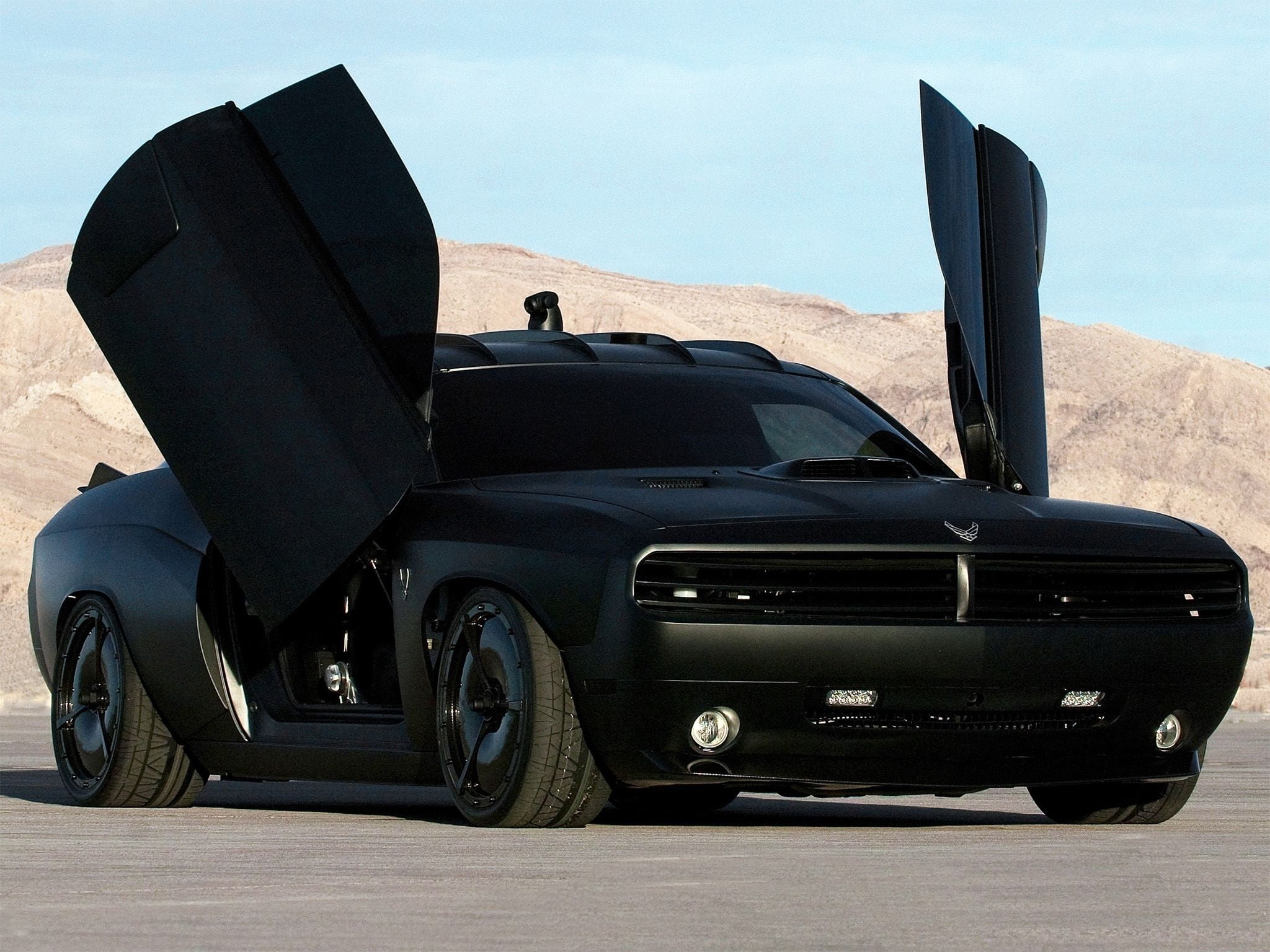 mode of Transport, nature, open doors, Lambo-doors, no People, climate, Matt, coupe, motor Vehicle, stationary, driving, 4x4, Challenger, arid climate, HD Wallpaper