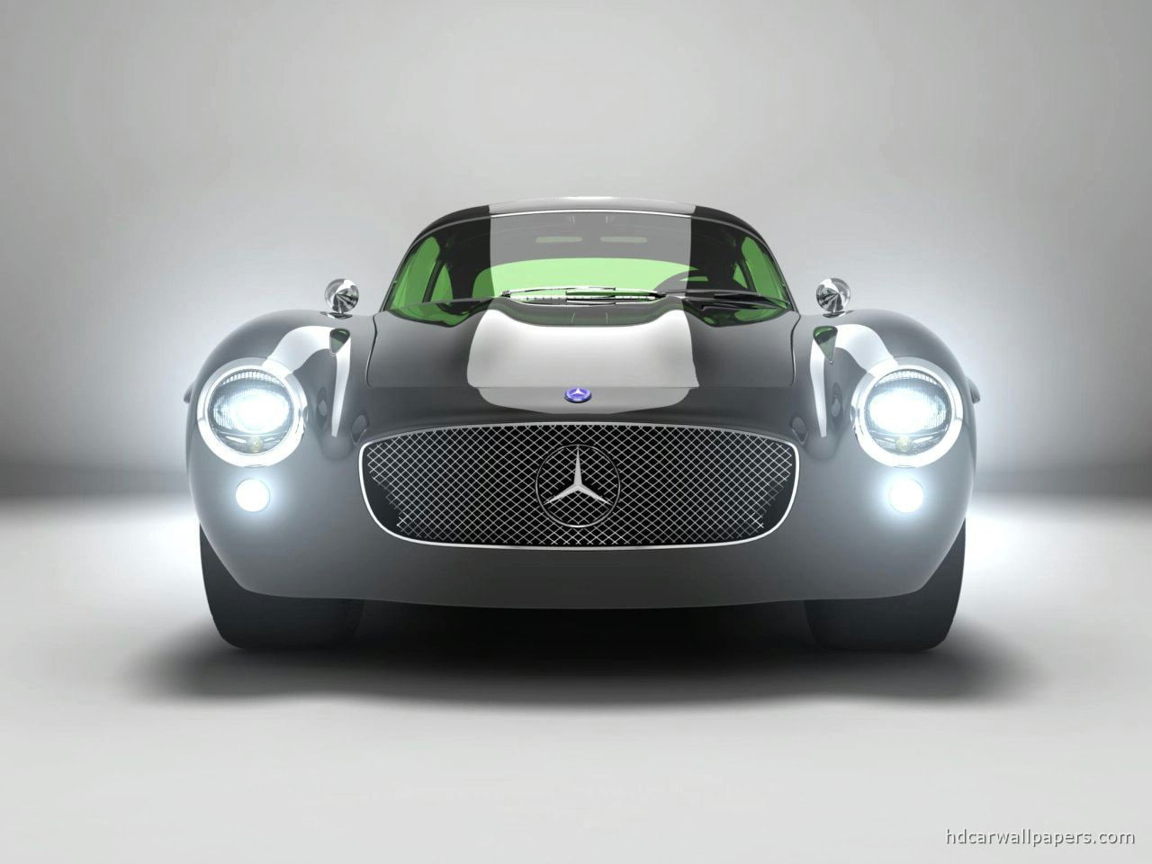 sl, mercedes, panamericana, benz, gullwing, 720P, 2009, HD Wallpaper
