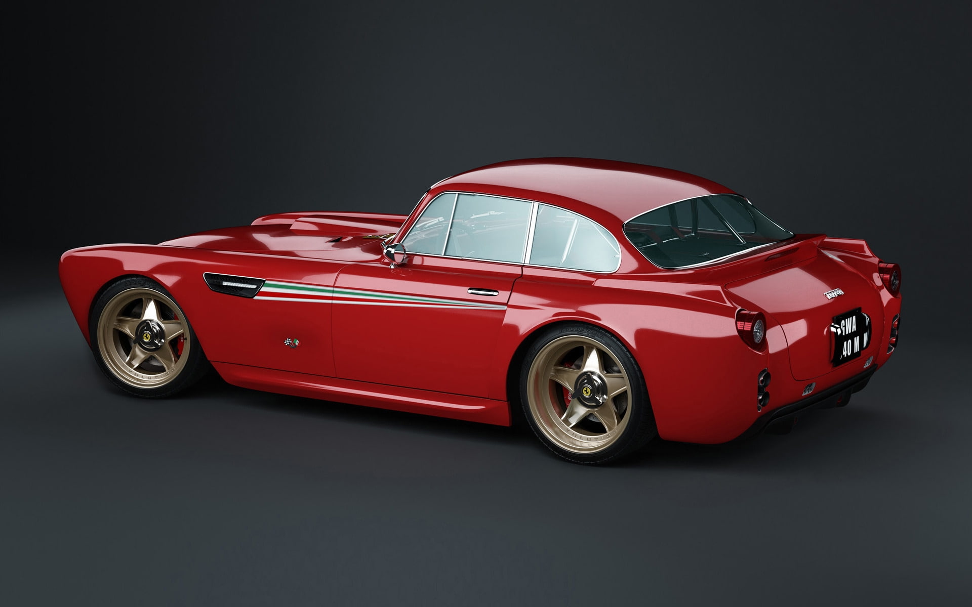 1080P, f, Ferrari F340, america, gullwing, ferrari, side, HD Wallpaper