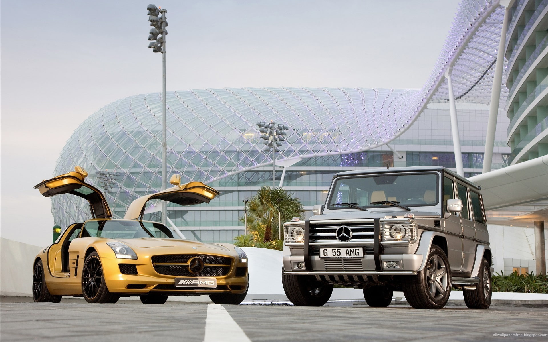 cars, 1080P, suv, hd, gullwing, mercedes, sls, HD Wallpaper