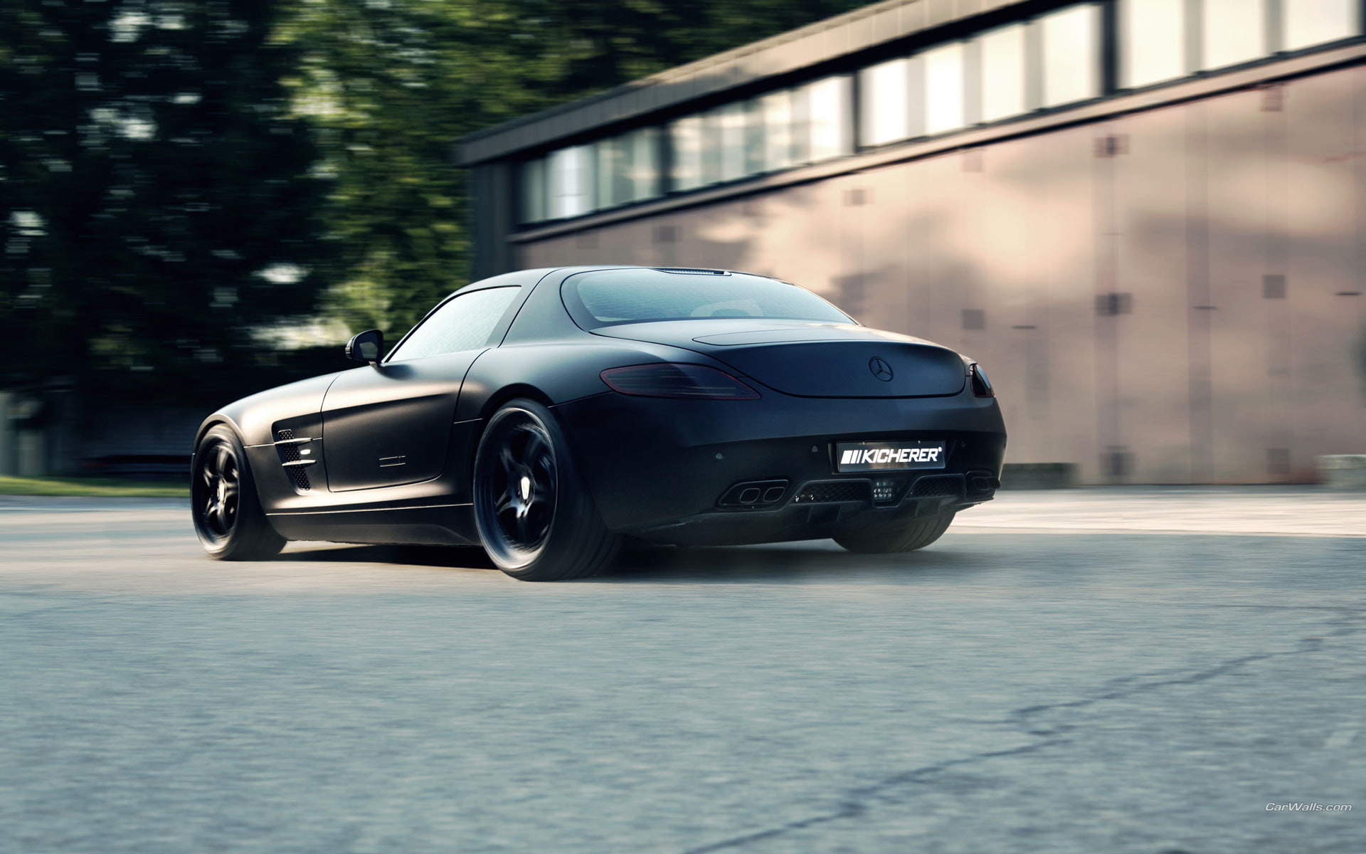 matte, hd, sls, mercedes, cars, gullwing, amg, 1080P, HD Wallpaper