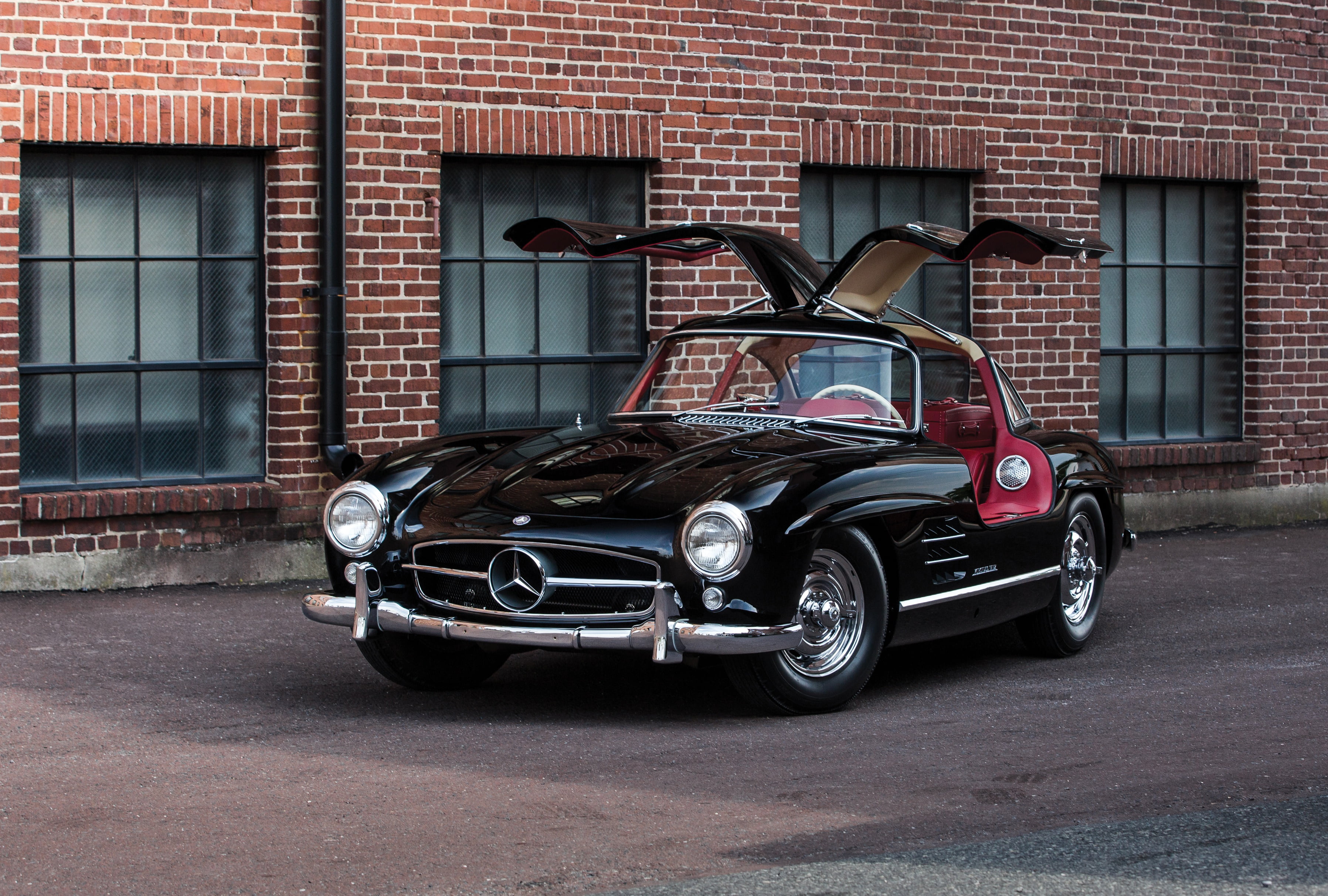 W198, SL-Class, 2K, Mercedes-Benz, Mercedes, 1957, HD Wallpaper