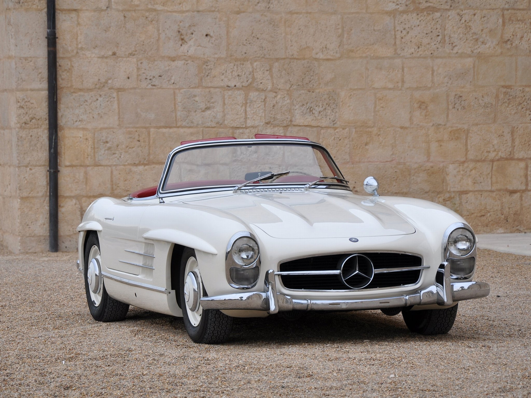 -ii, benz, 300sl, 1957-63, 300, us-spec, 1080P, w198, mercedes, HD Wallpaper