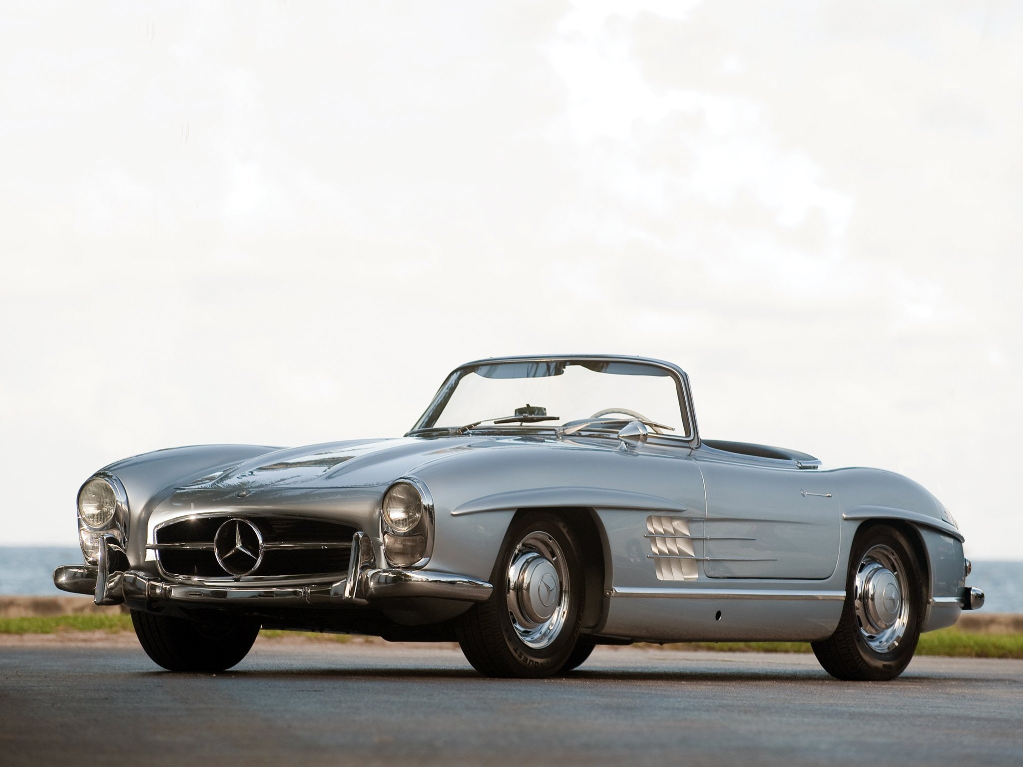 mercedes, 1957-63, w198, benz, 300sl, 1080P, -ii, 300, us-spec, HD Wallpaper