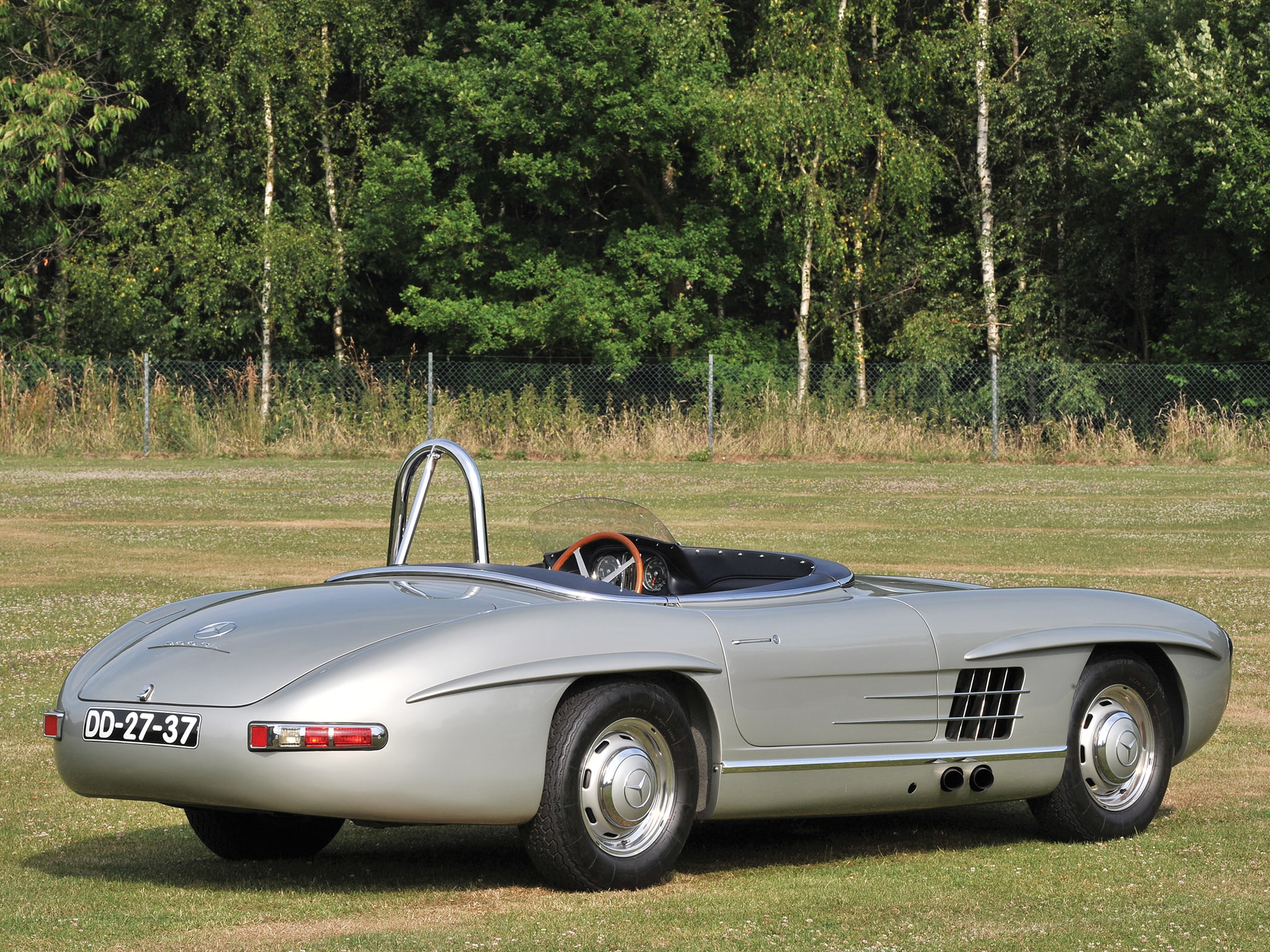 1957, supercar, 1080P, benz, sls, mercedes, retro, 300, w198, HD Wallpaper