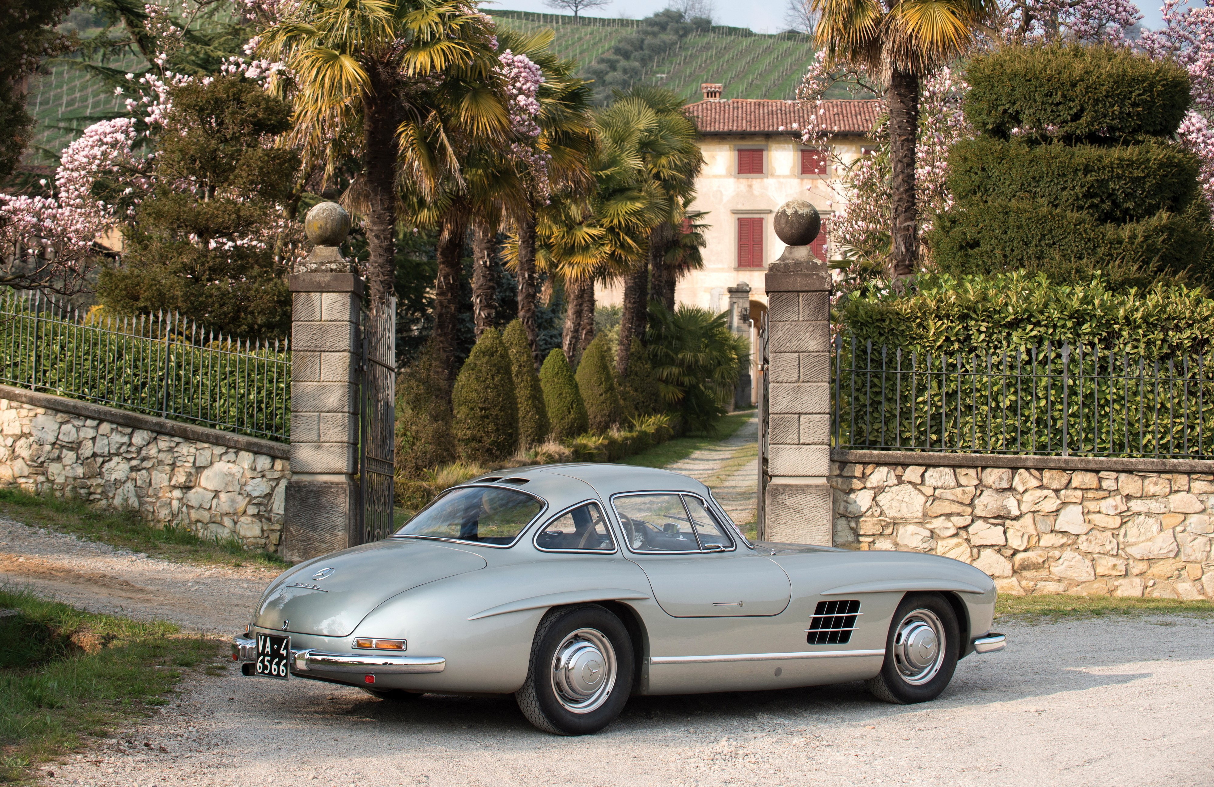 mercedes, 4K, 300, benz, 1955, classic, (w198), cars, HD Wallpaper