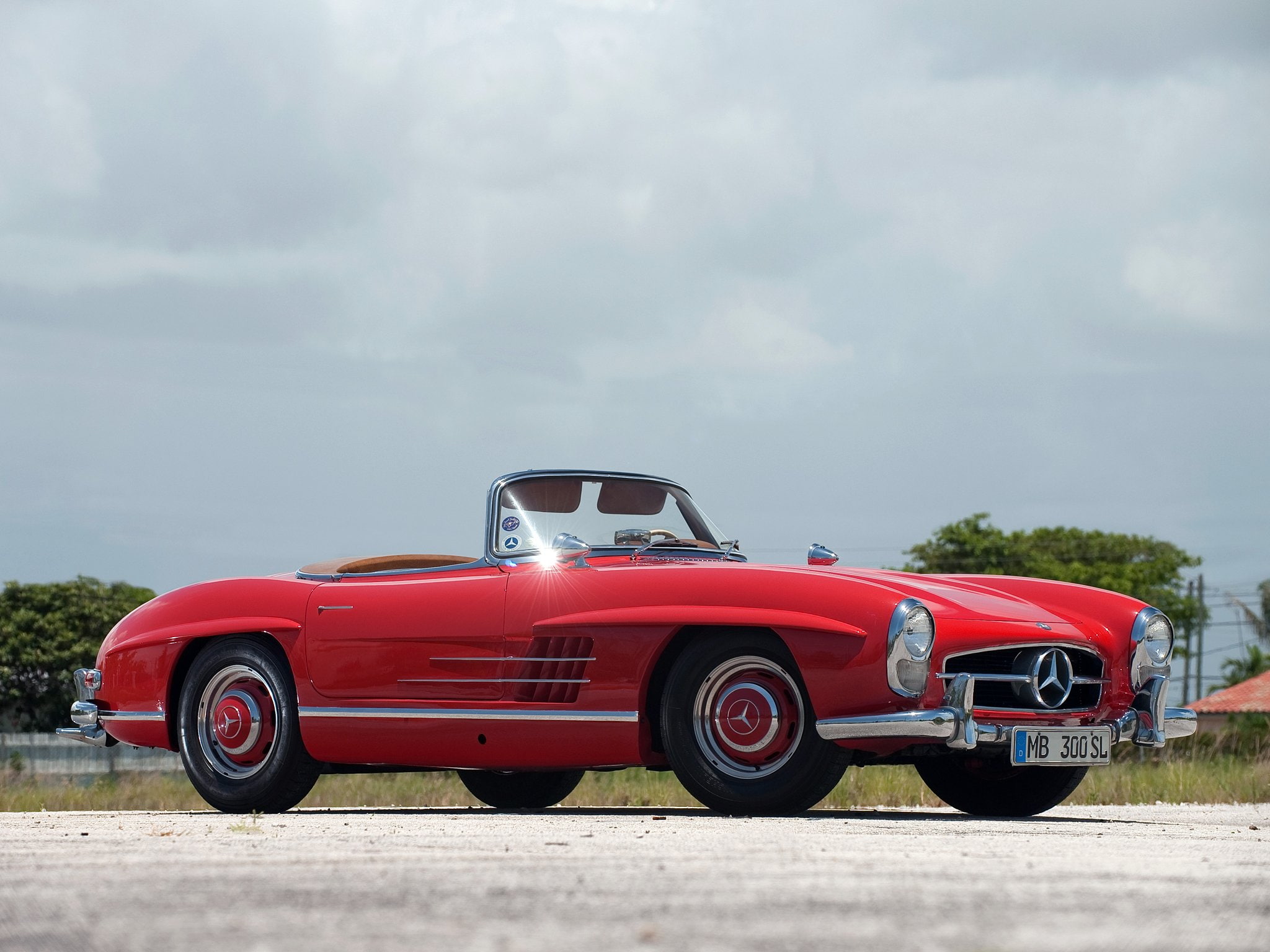 300, benz, 1080P, 300sl, 1957-63, mercedes, w198, us-spec, -ii, HD Wallpaper