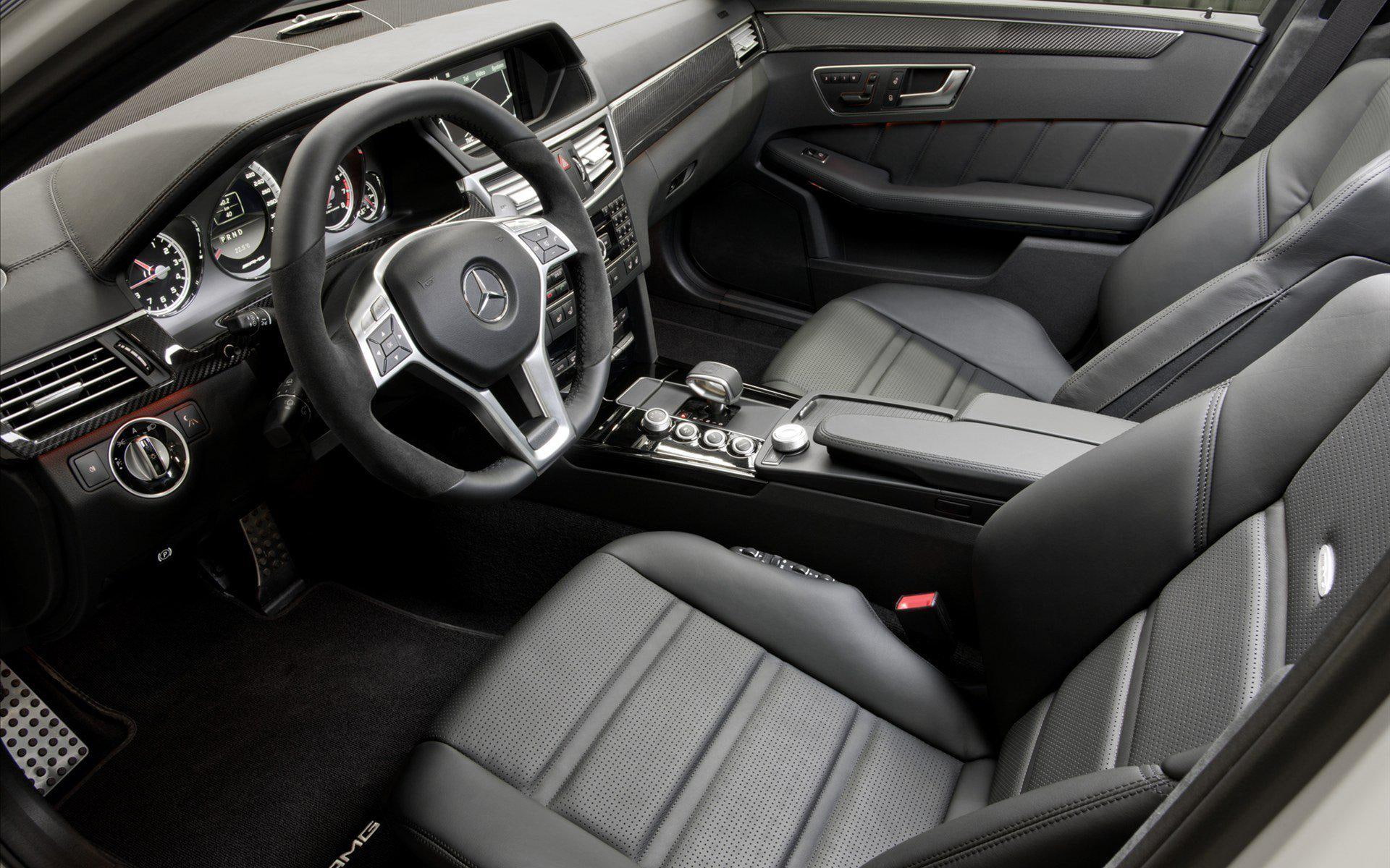 steering, benz, 1080P, mercedes-benz e63, cars, wheel, black, interior, e, car, 1920x1200, mercedes, amg, mercedes-benz, HD Wallpaper