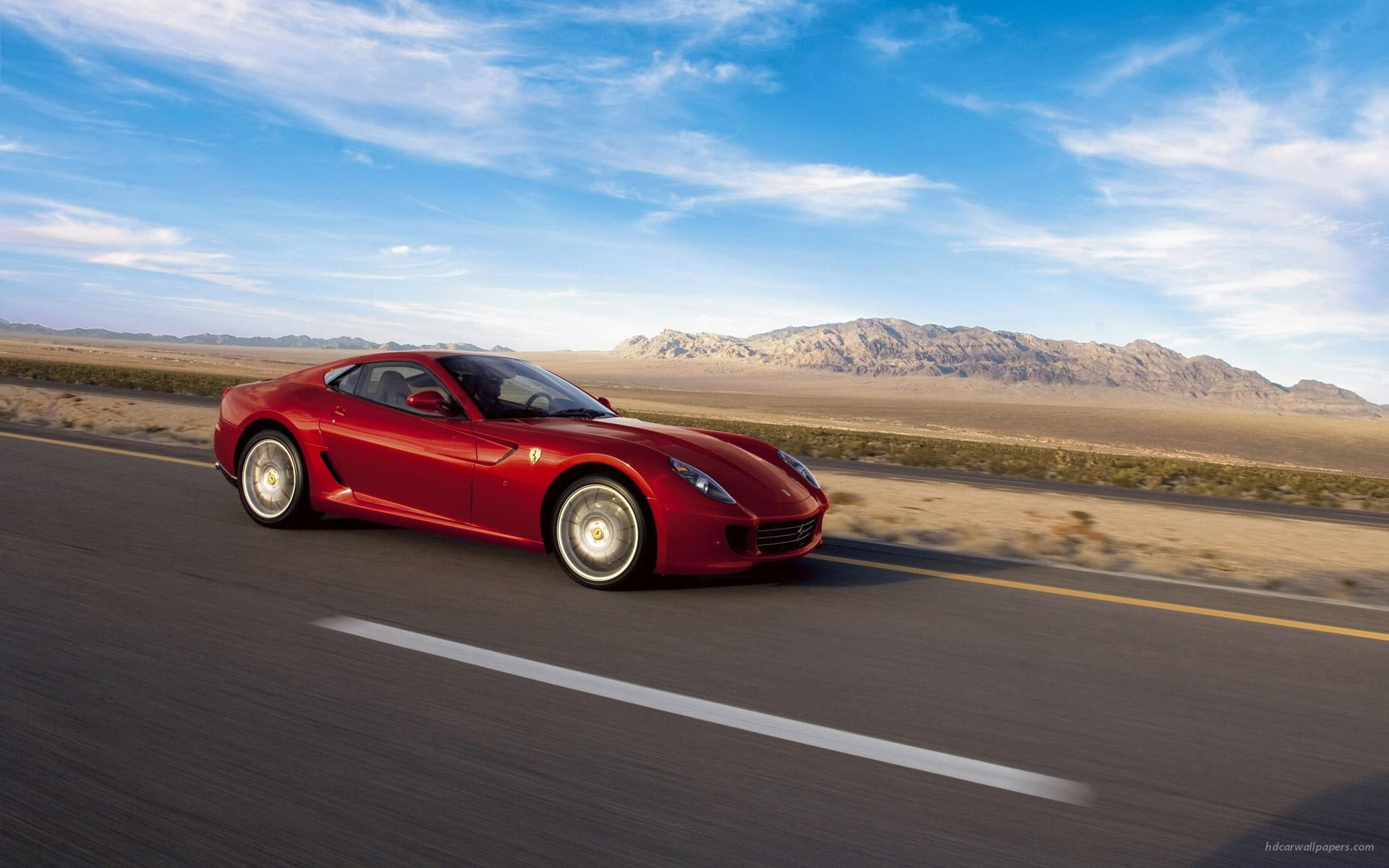 sports, car, ferrari, 1080P, gtb, red, HD Wallpaper