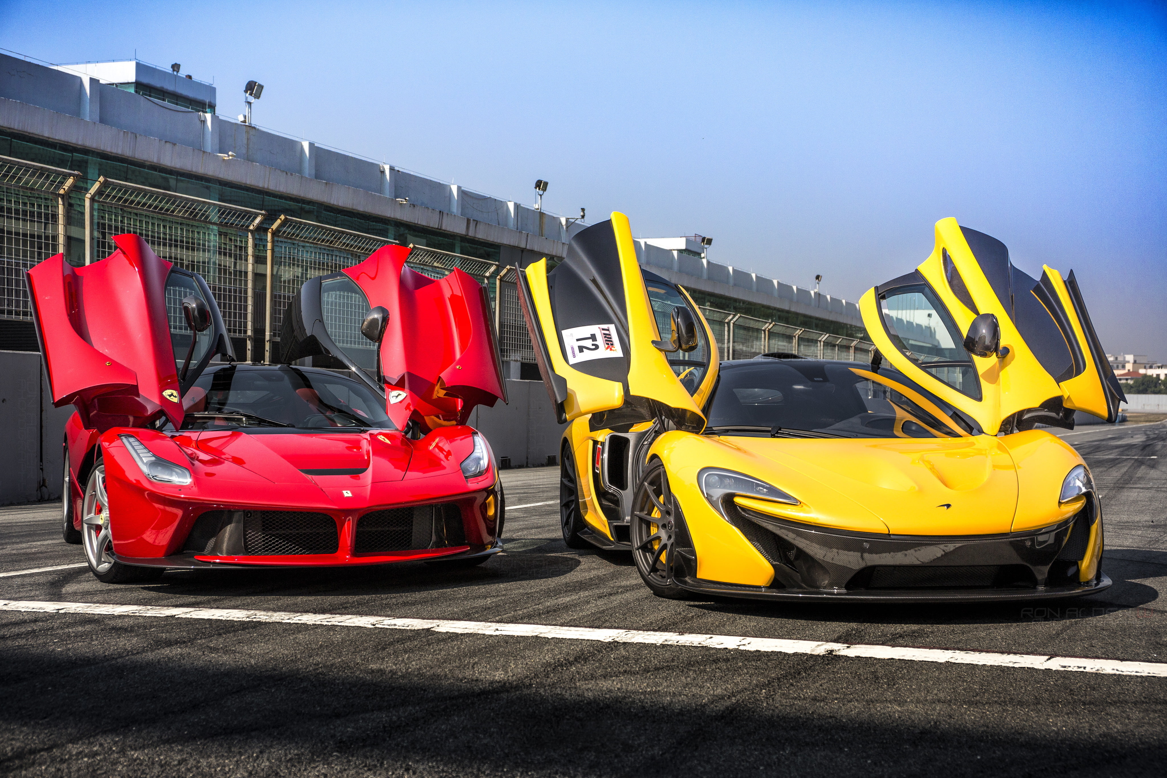 675LT, McLaren, 488, 4K, Ferrari, GTB, 2015, HD Wallpaper