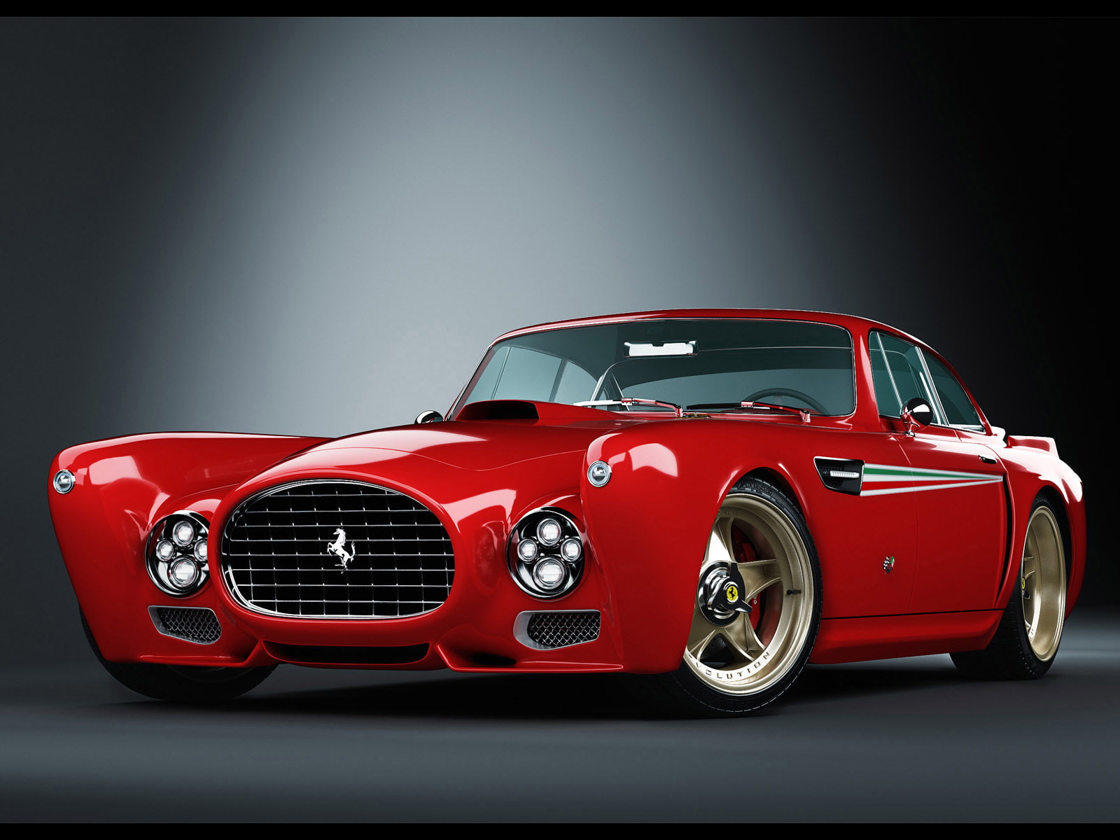gullwing, america, supercar, 2011, f340, 720P, supercars, competizione, ferrari, gwa, HD Wallpaper