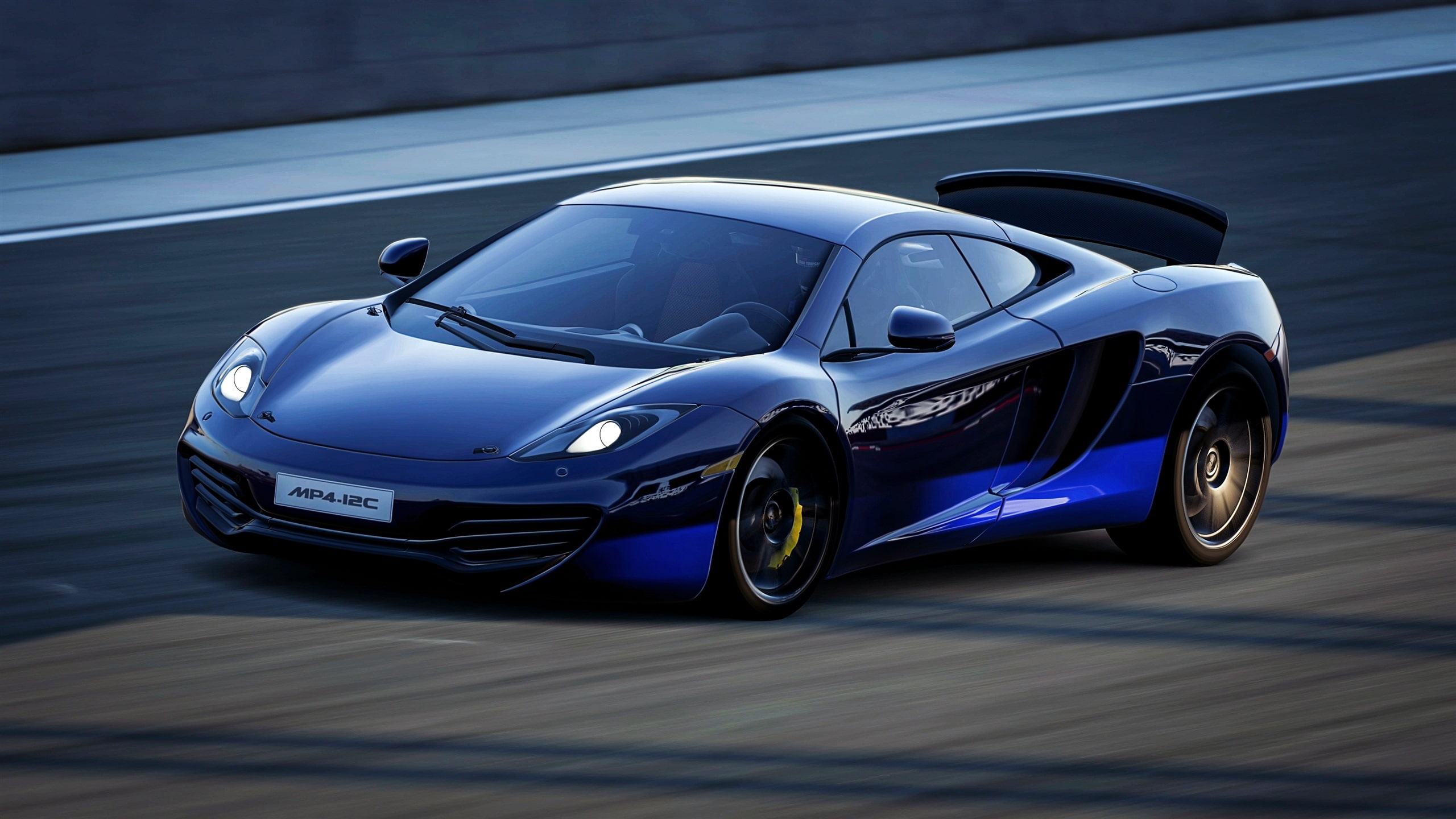Supercar, McLaren, Speed, c, 2K, Blue, mp, HD Wallpaper