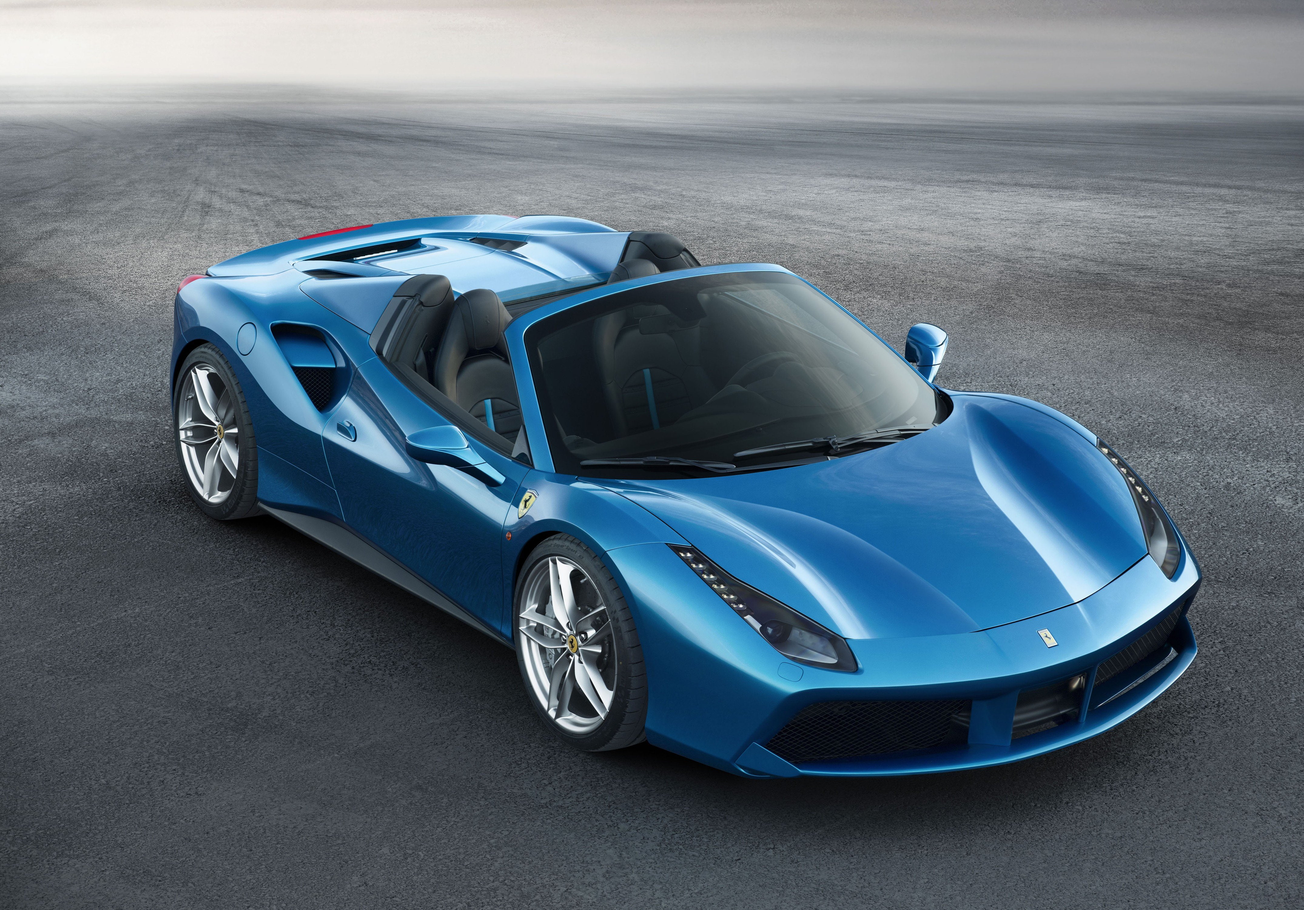 Ferrari 488 Spider, supercars, 4K, HD Wallpaper