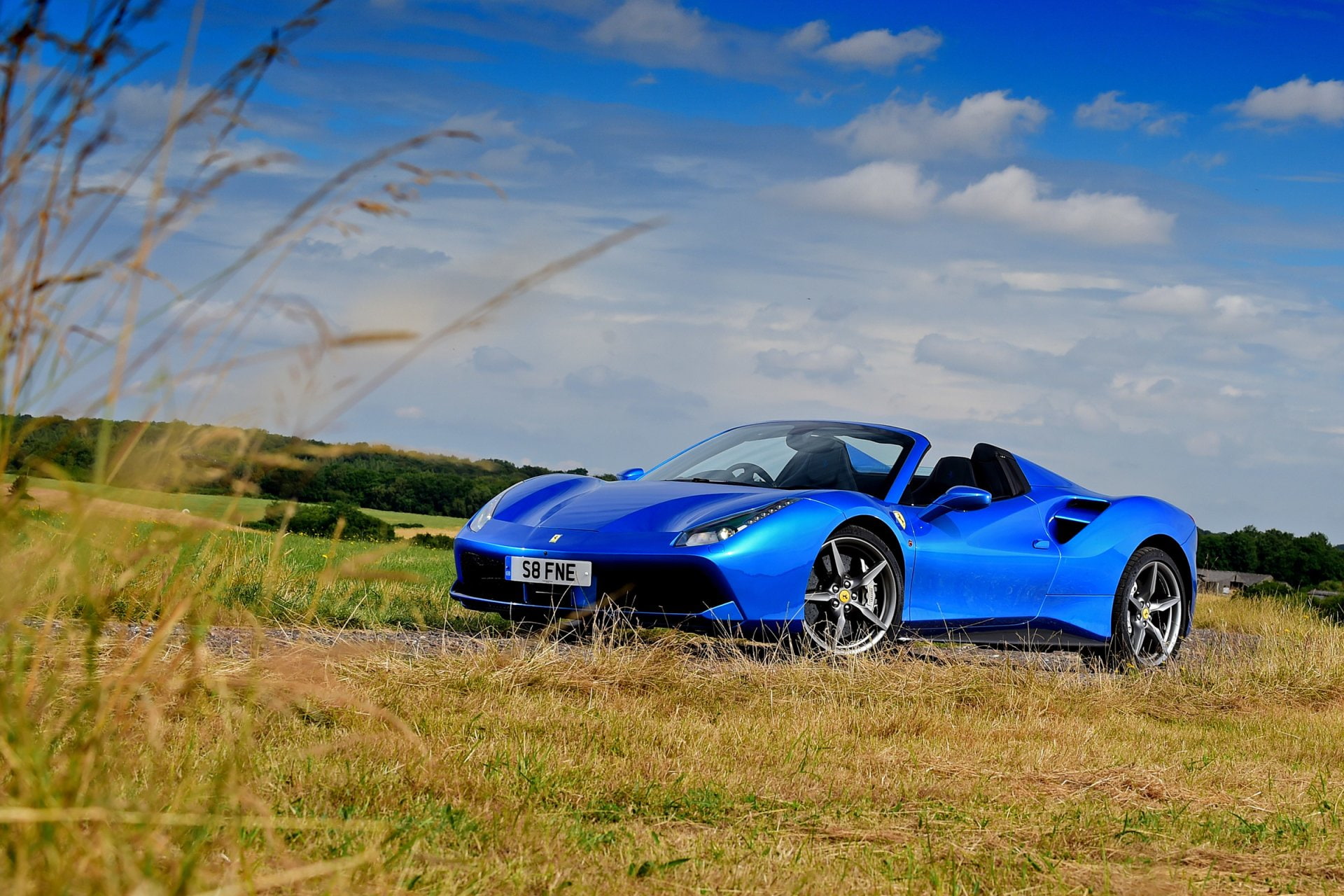 Ferrari 488 Spider, Ferrari, 1080P, HD Wallpaper