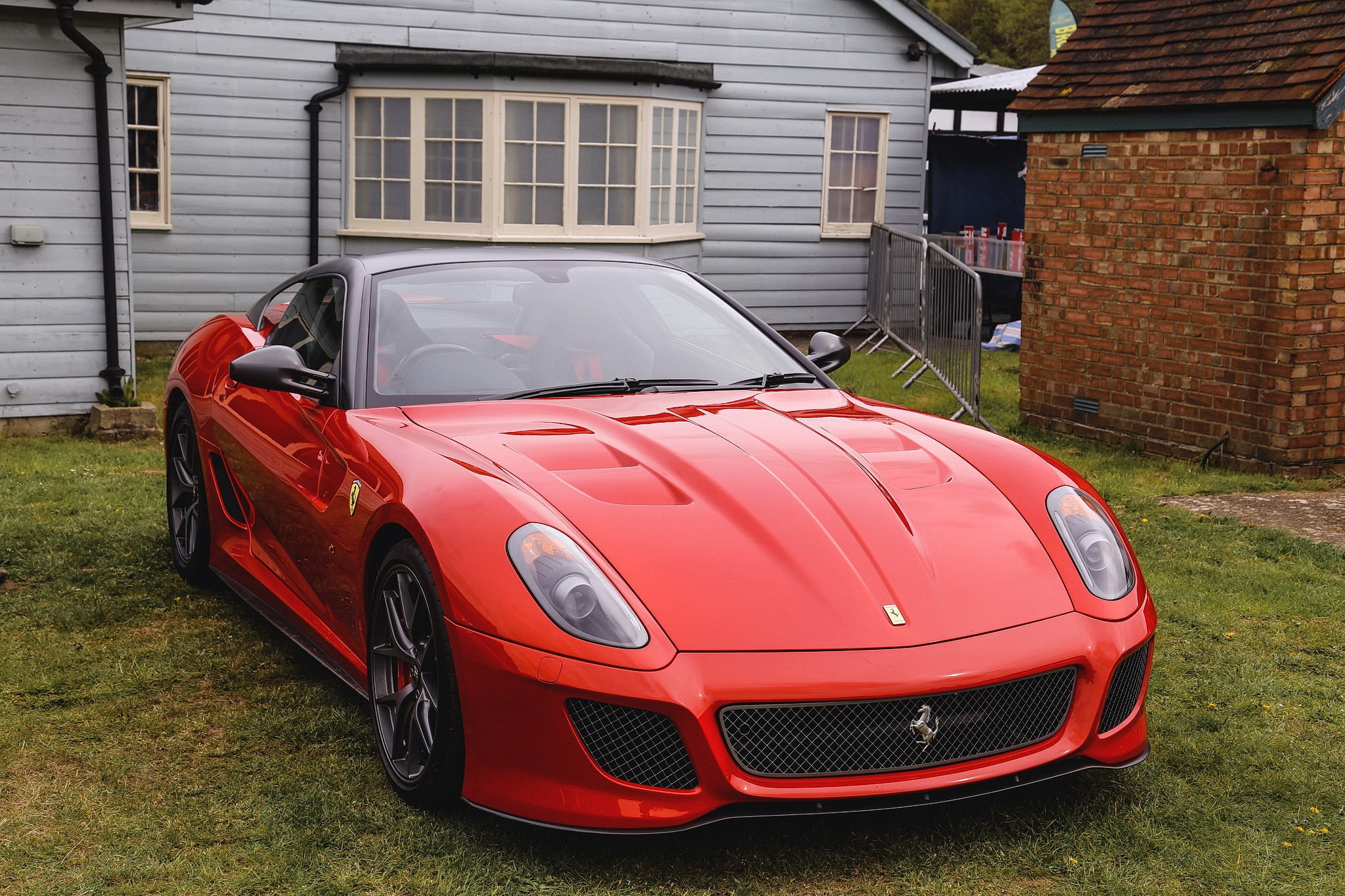 1080P, 599, yard, red, gto, ferrari, HD Wallpaper