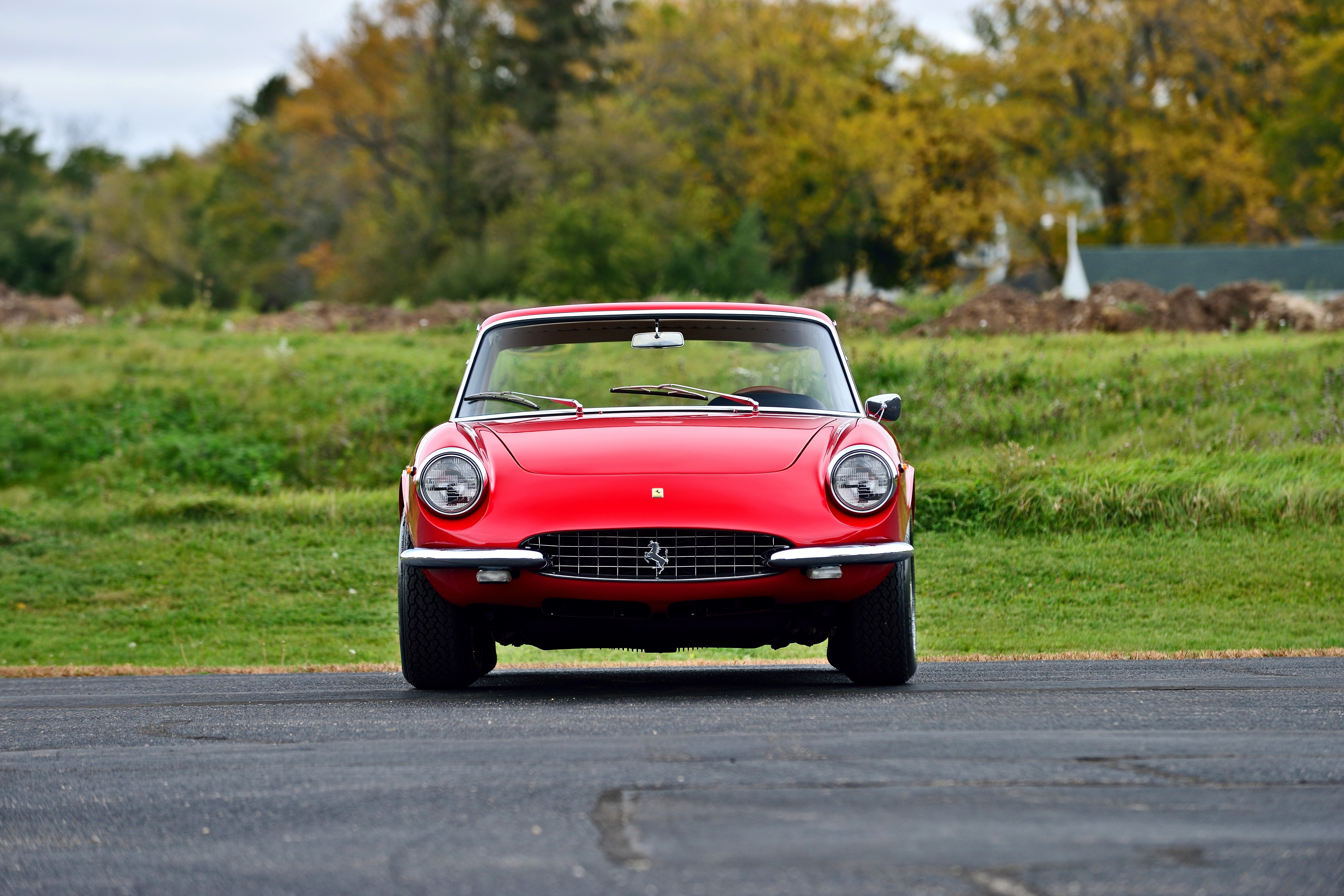 330, 1967, italy, gtc, classic, supercar, exotic, old, ferrari, 5K, HD Wallpaper
