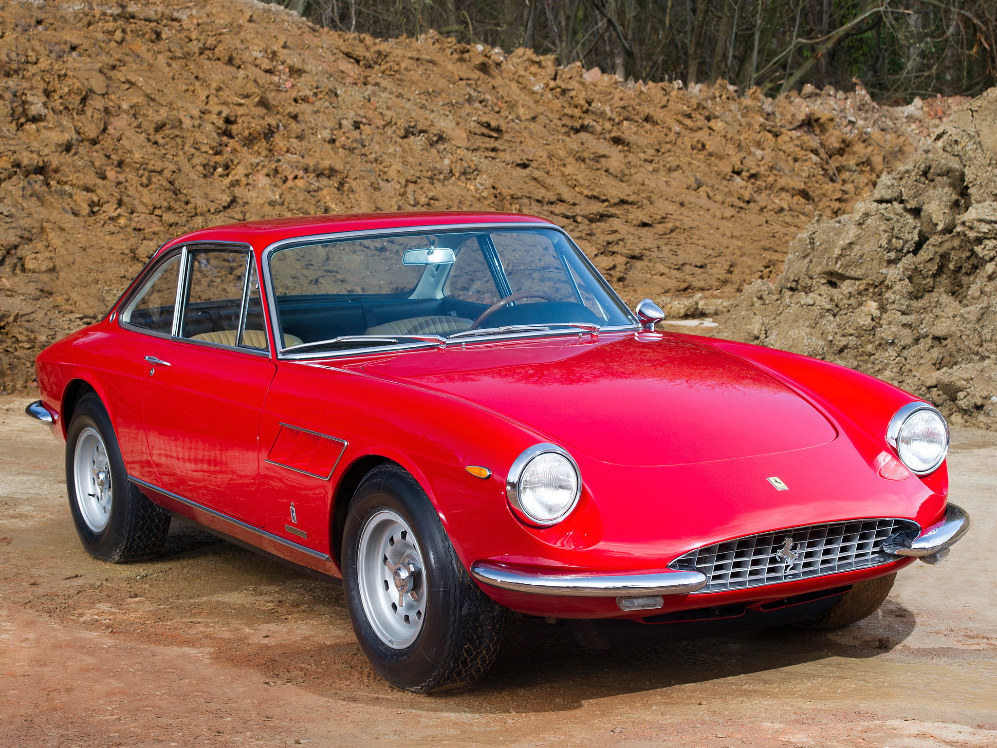 1966, 330, supercars, supercar, 1080P, classic, gtc, ferrari, HD Wallpaper