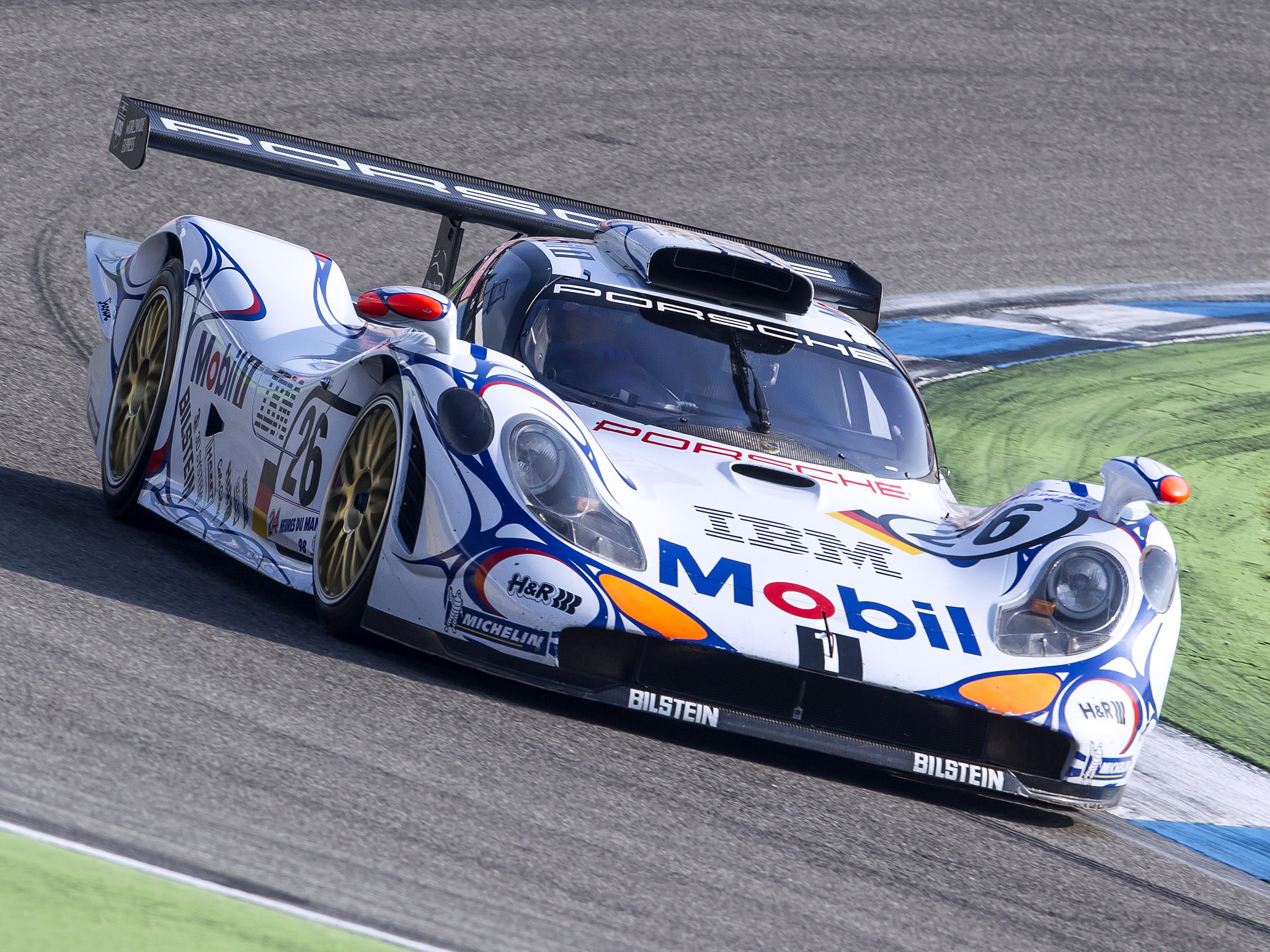 1998, 911, 1080P, racing, le mans, race, gt1, 996, porsche, HD Wallpaper