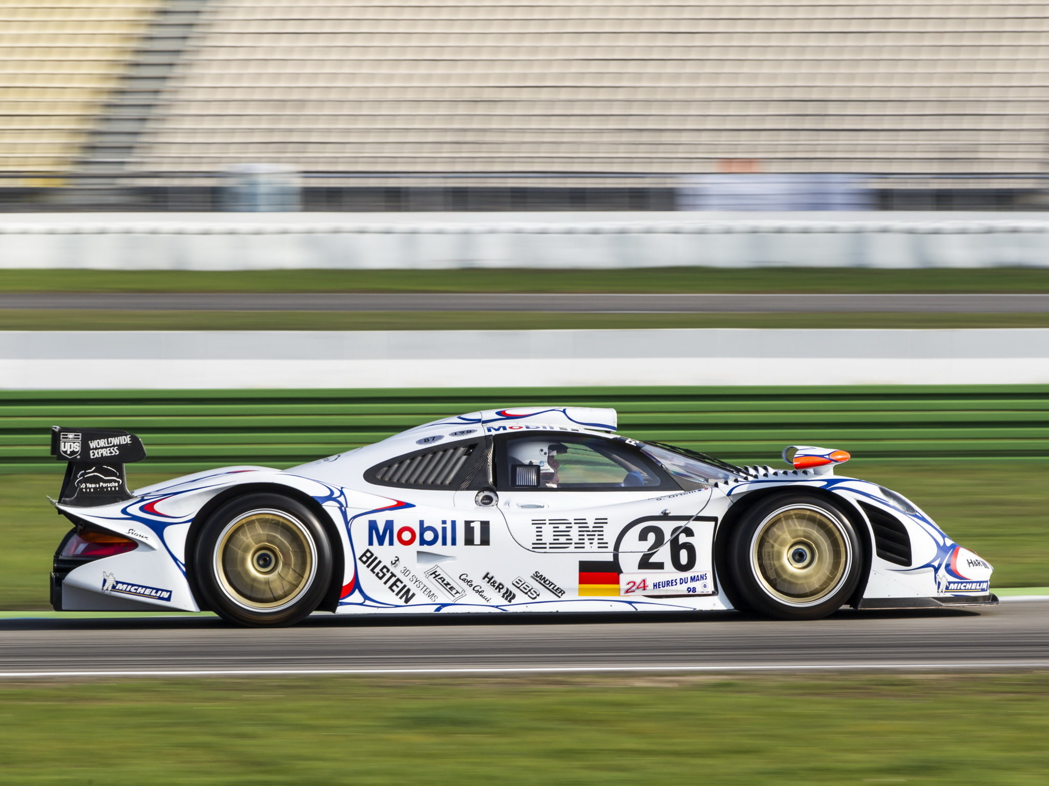 race, 911, le mans, 1080P, 1998, gt1, racing, porsche, 996, HD Wallpaper