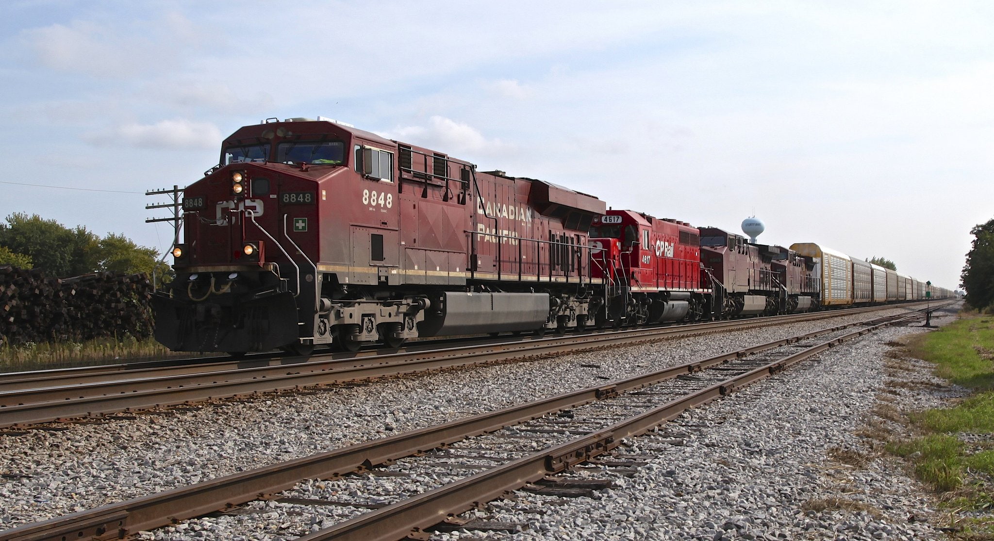 1080P, locomotives, rail, fret, trains, transport, HD Wallpaper