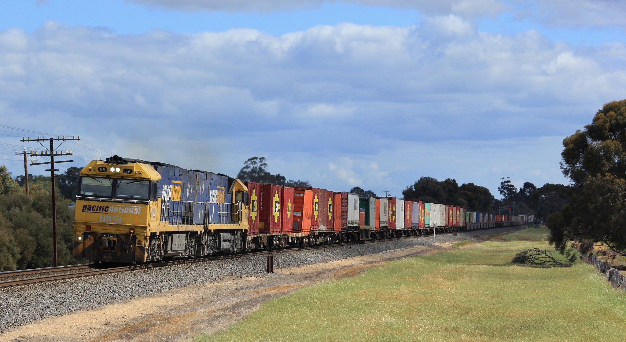 rail, locomotives, fret, trains, 1080P, transport, HD Wallpaper