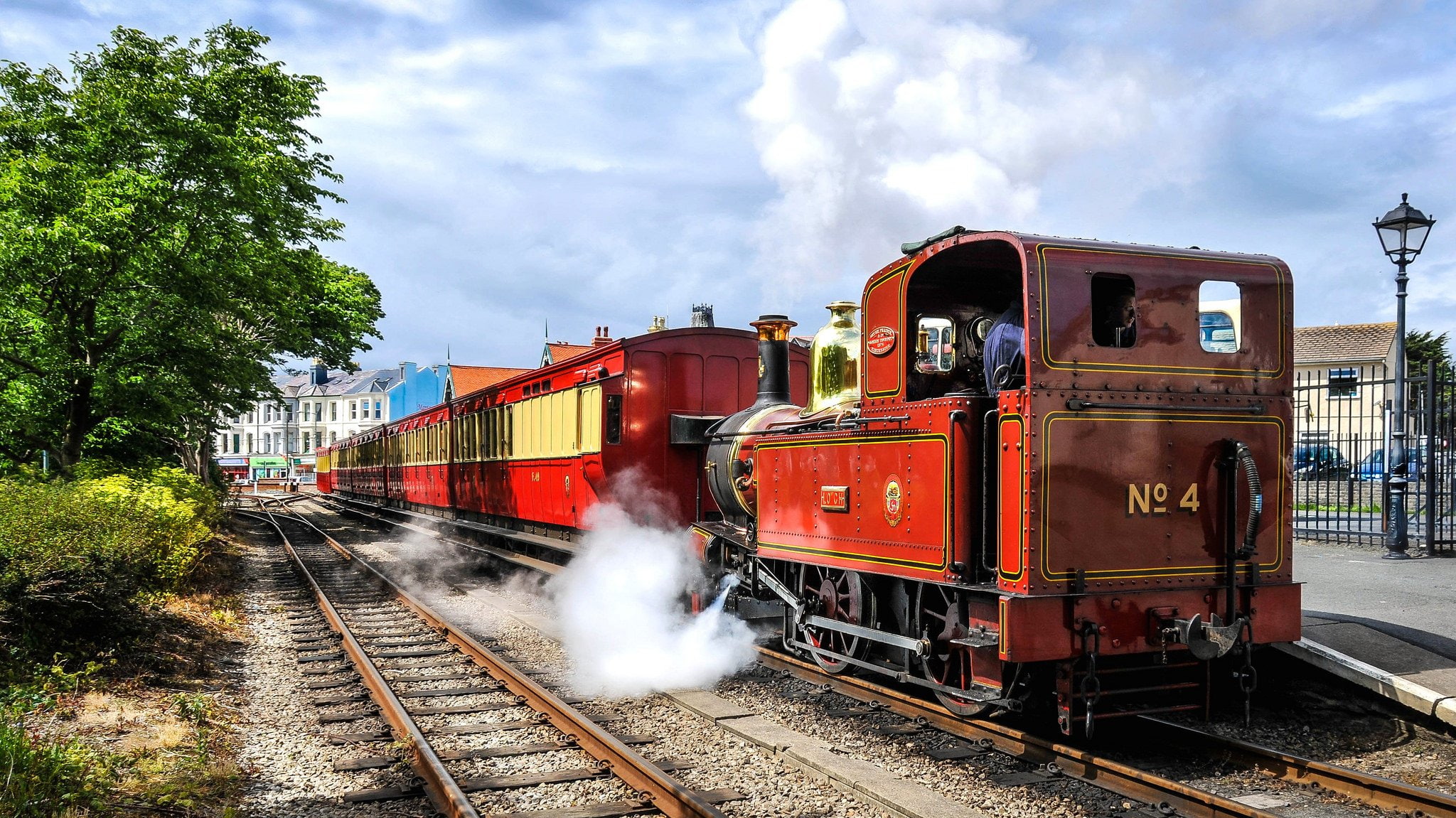 trains, transport, 1080P, fret, rail, locomotives, HD Wallpaper