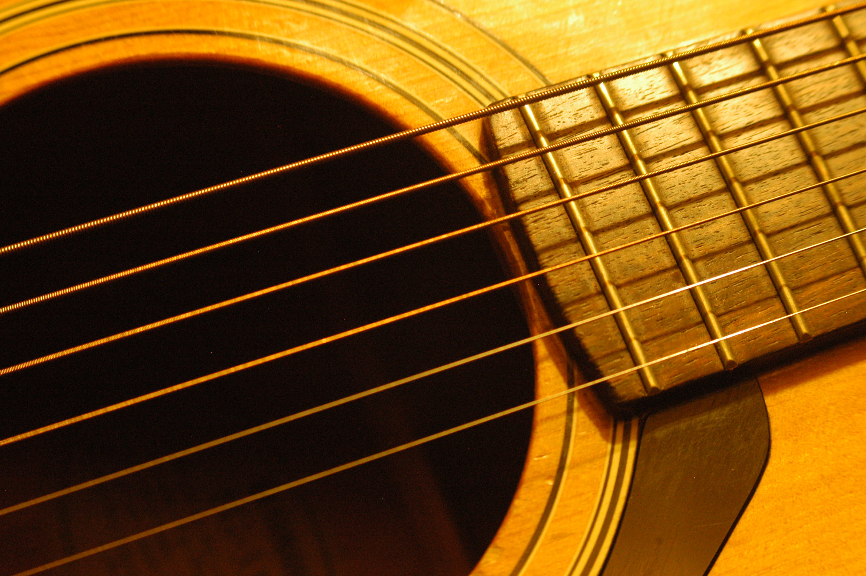 backgrounds, wind instrument, music, curve, studio shot, acoustic guitar, arts culture and entertainment, string, no people, guitar, wood - material, strings, HD Wallpaper