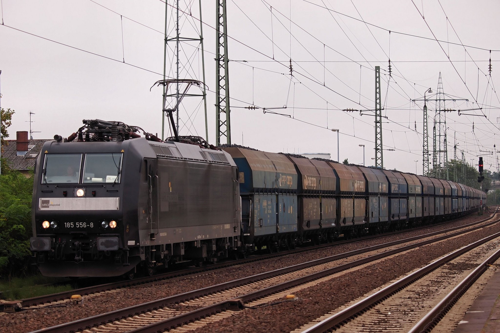 1080P, transport, locomotives, rail, fret, trains, HD Wallpaper