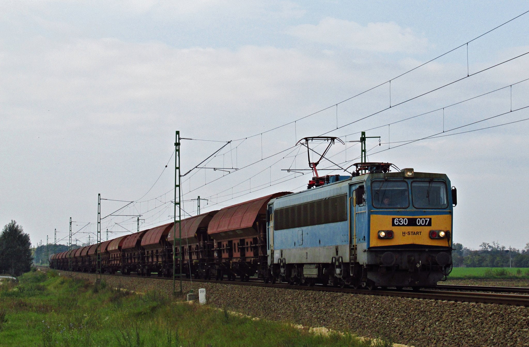 locomotives, transport, trains, fret, 1080P, rail, HD Wallpaper