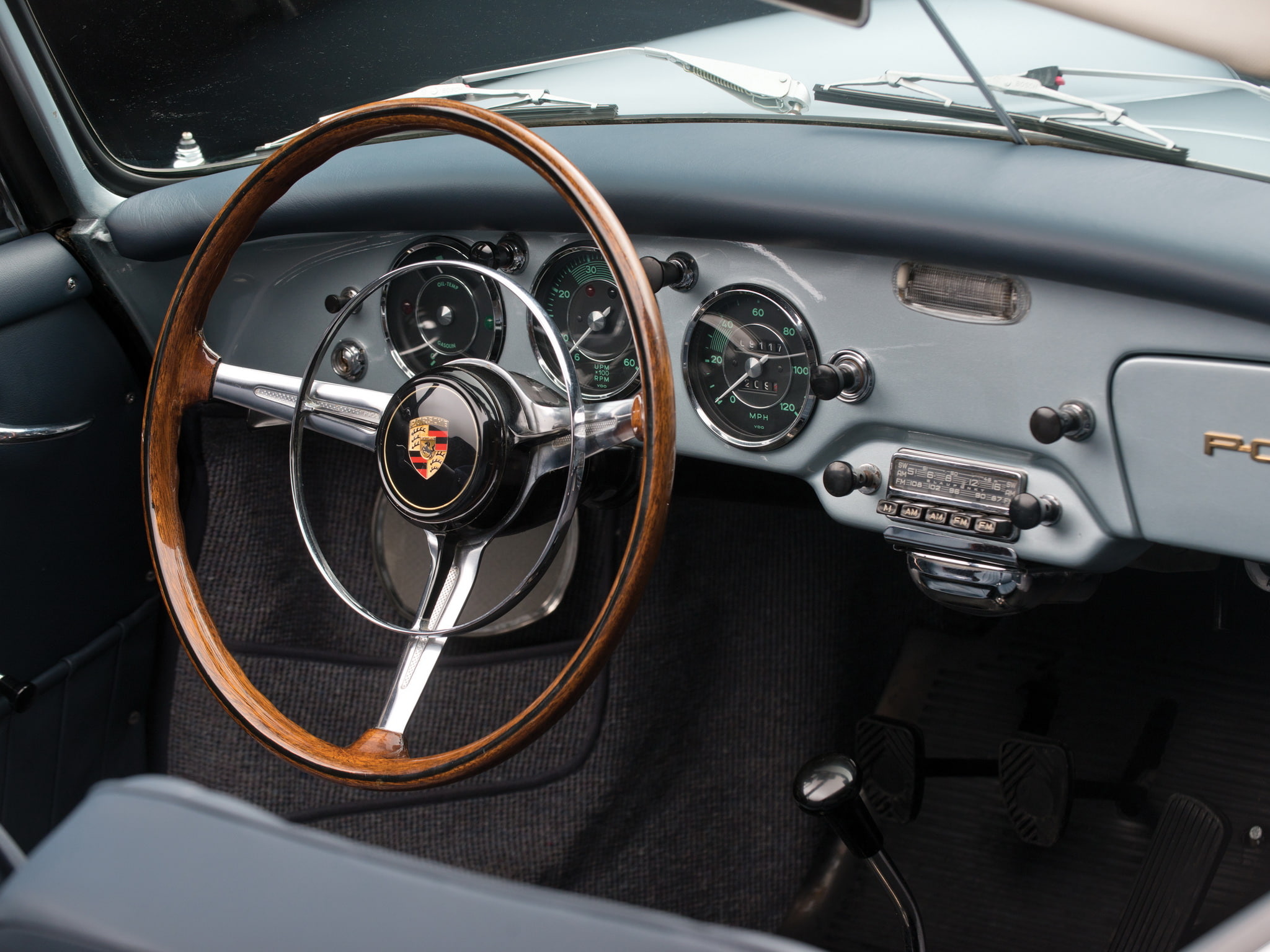 classic, reutter, interior, cabriolet, 1080P, 1600, t 5, porsche, 356b, 1960, HD Wallpaper