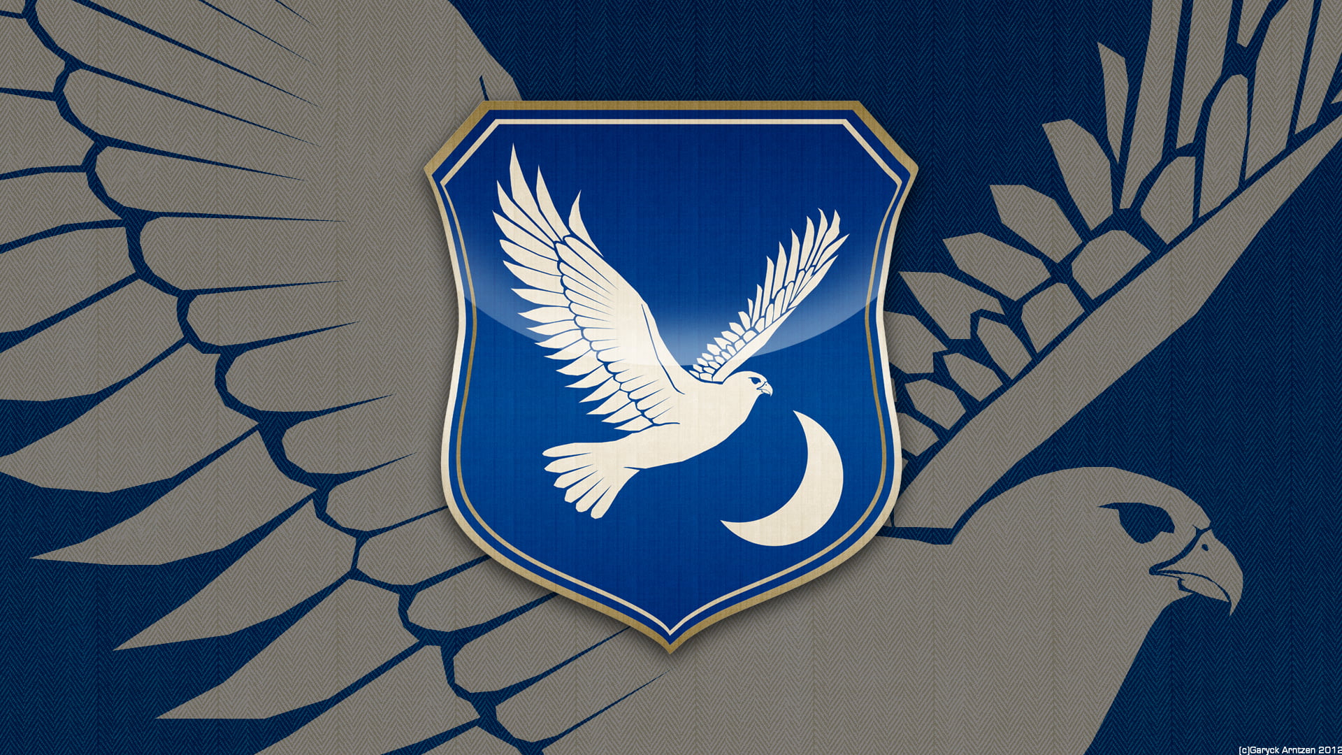 art and craft, animal body part, representation, animal themes, white, Arryn, 1080P, no people, book, blue, Game of thrones, animal, a month, crescent, HD Wallpaper