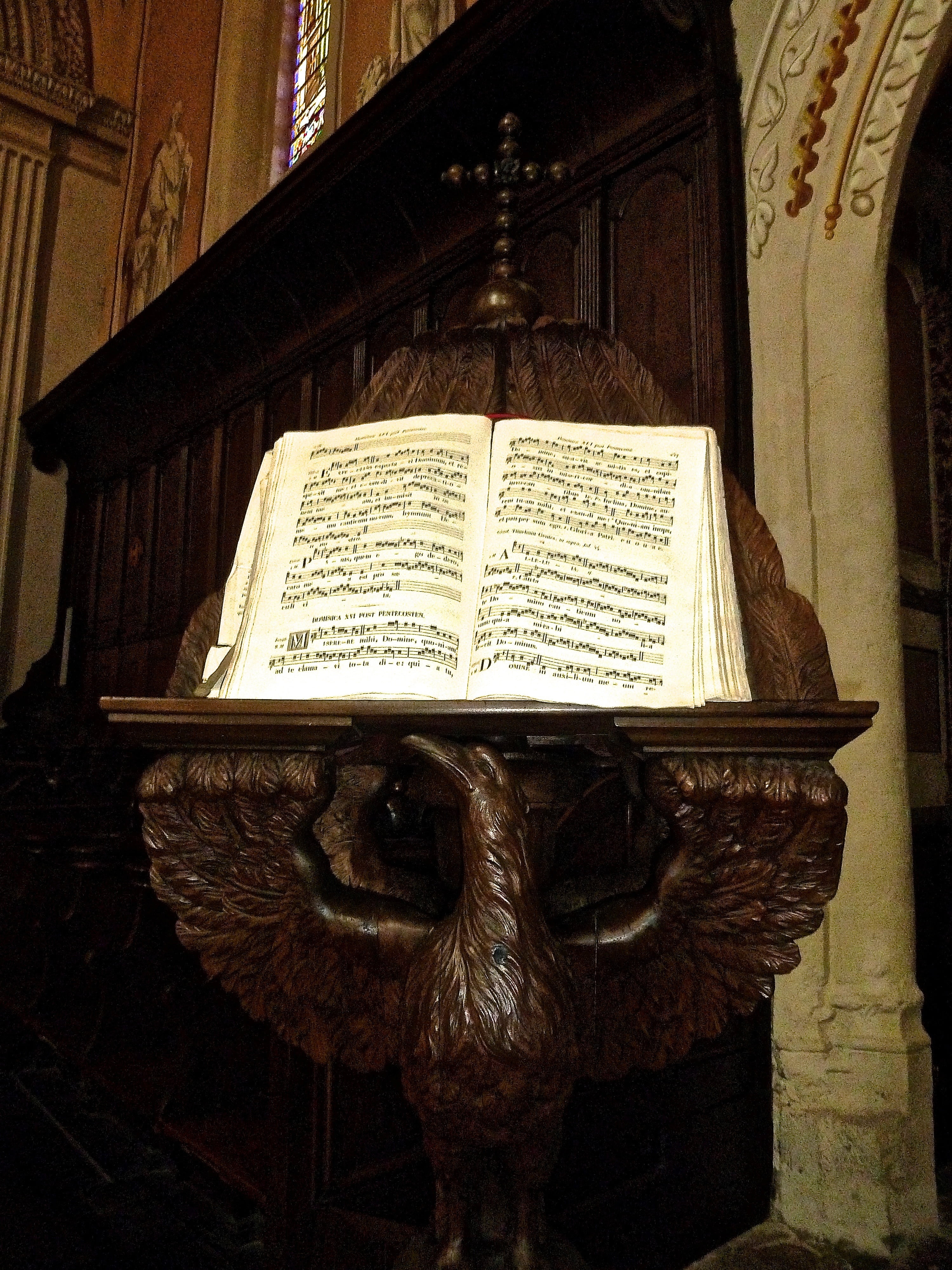 book, creativity, sheet music, close-up, musical equipment, no people, arts culture and entertainment, wood - material, musical instrument, religion, score, Phone HD Wallpaper