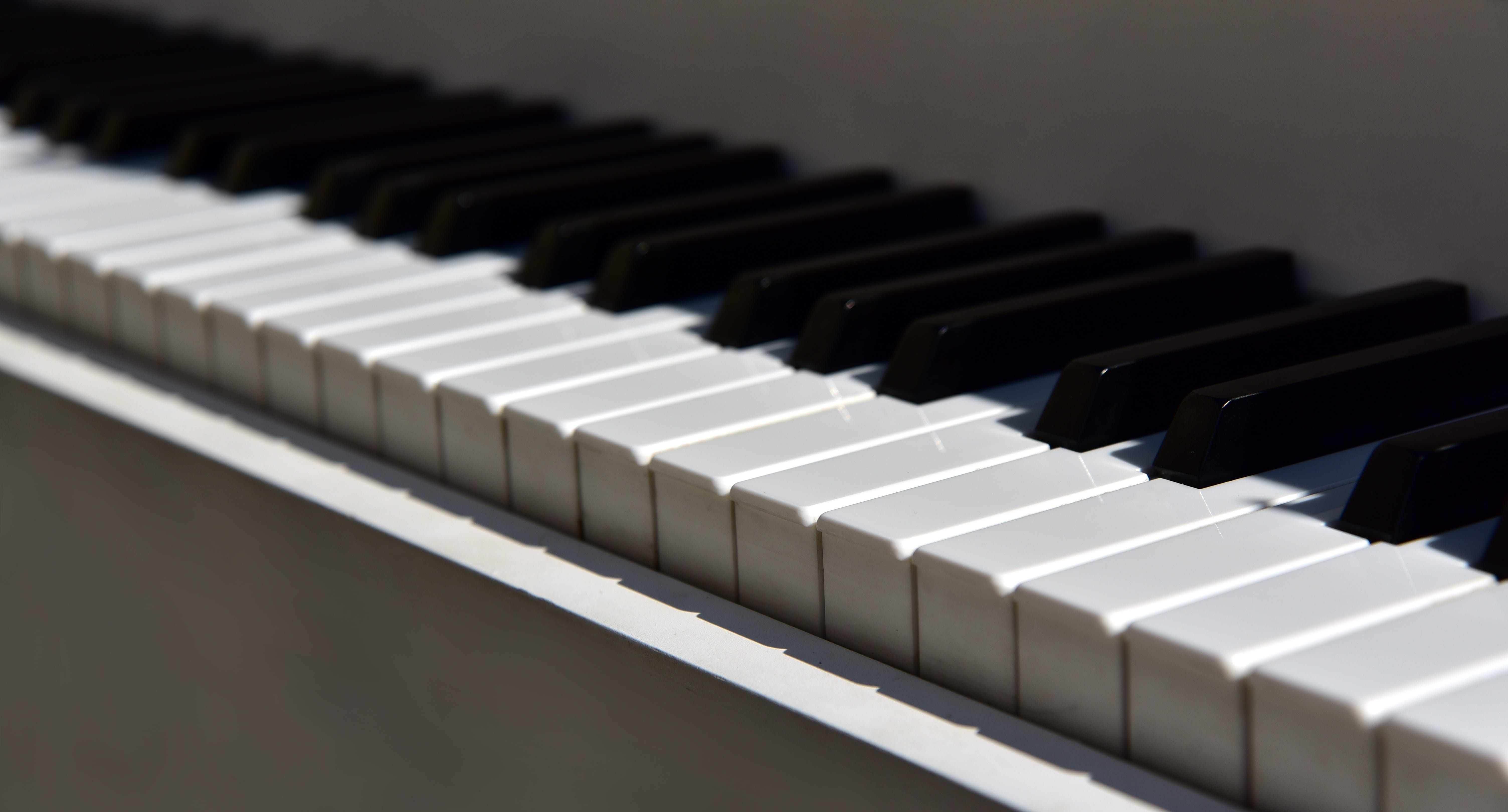 piano keys, musical instrument, in a row, no people, piano, arts culture and entertainment, white, 5K, tonkunst, white color, musical equipment, large group of objects, HD Wallpaper